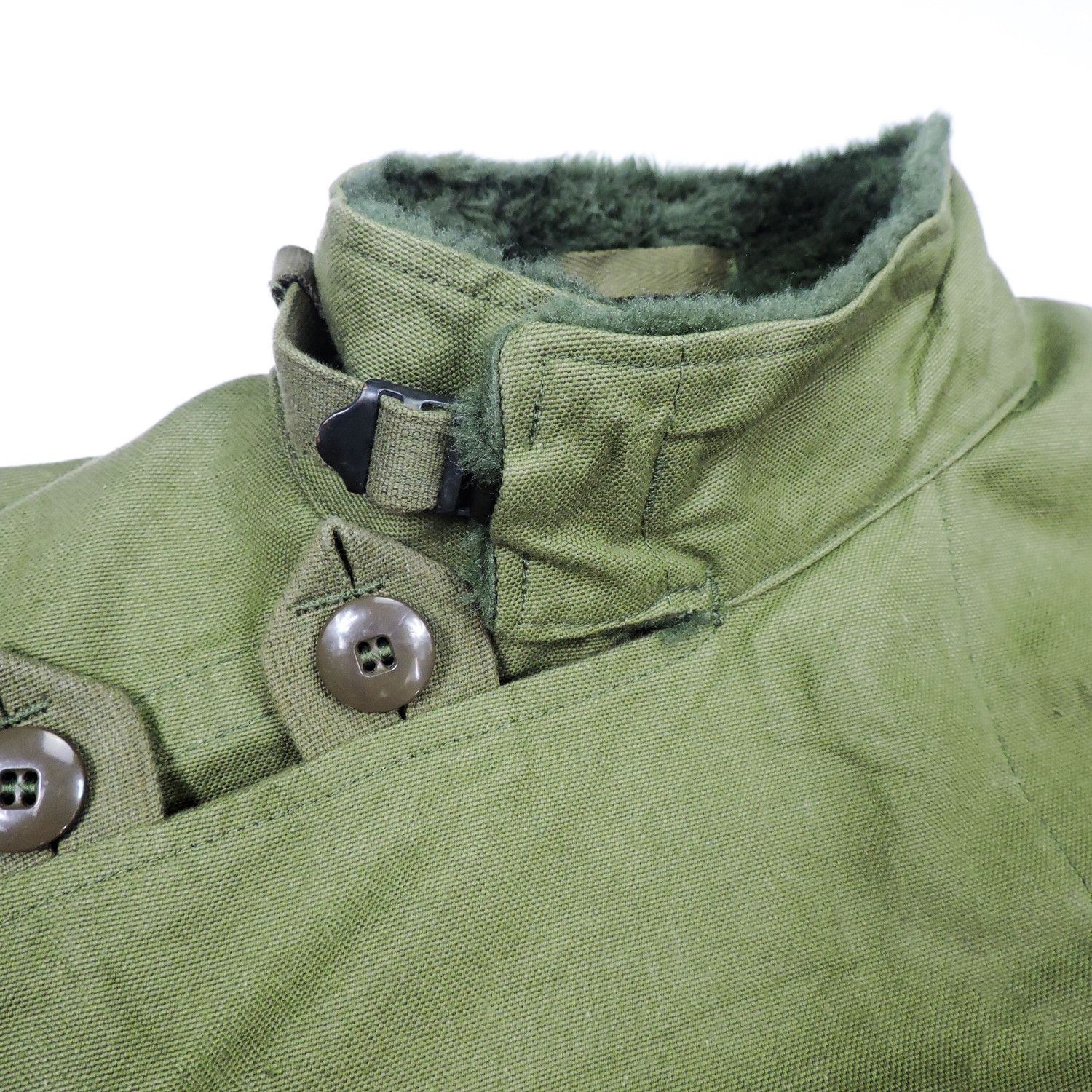 Vintage 60's Swedish Army Military Motorcycle Dispatch Jacket Size US XL / EU 56 / 4 - 9 Thumbnail