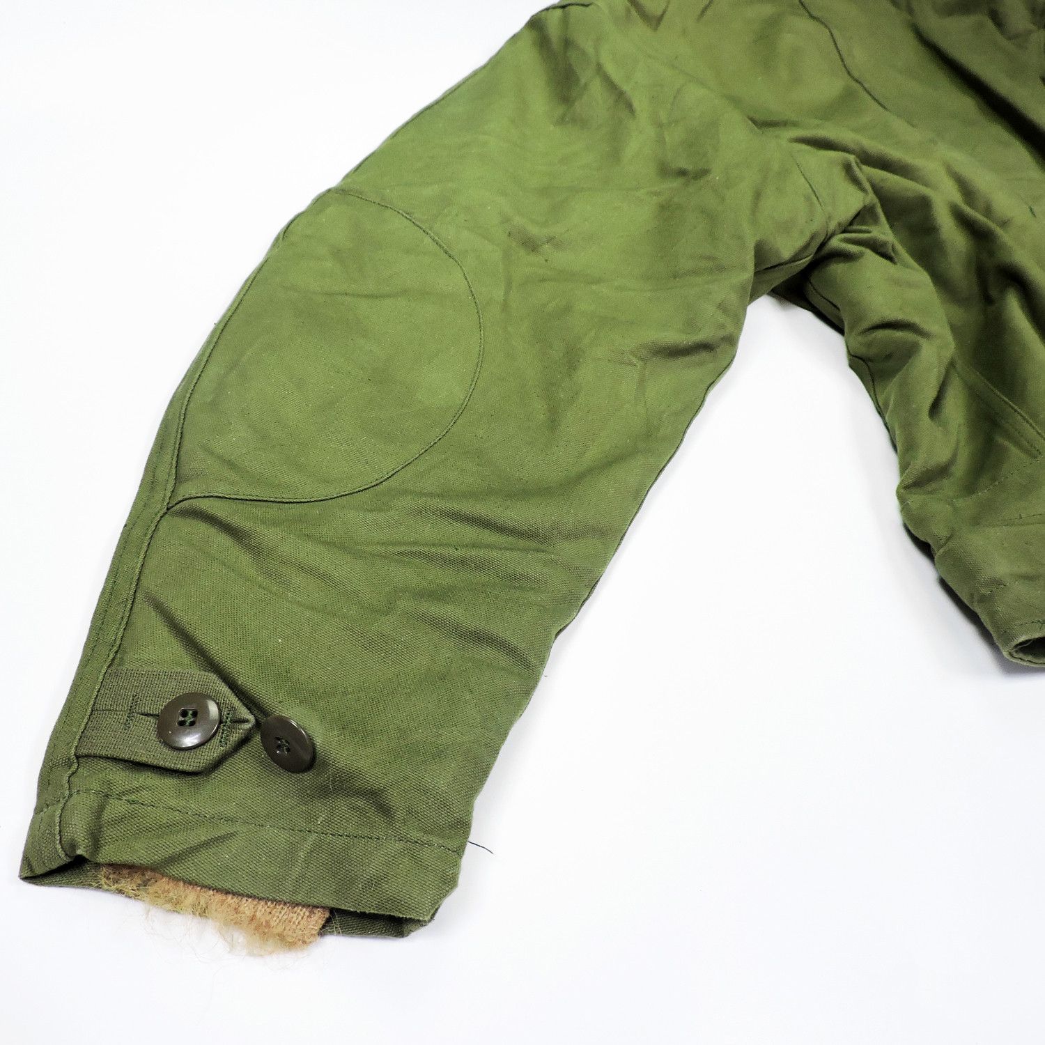 Vintage 60's Swedish Army Military Motorcycle Dispatch Jacket Size US XL / EU 56 / 4 - 14 Thumbnail