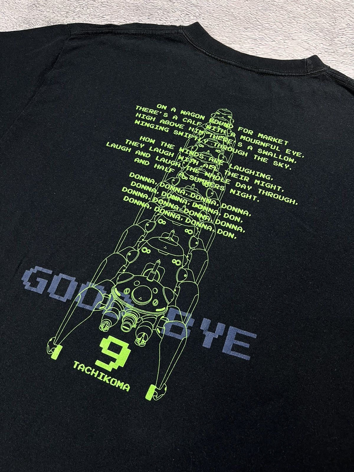 Anime Vintage Ghost in The Shell Tachikoma Android Robot T shirt Size US XL / EU 56 / 4 - 3 Thumbnail