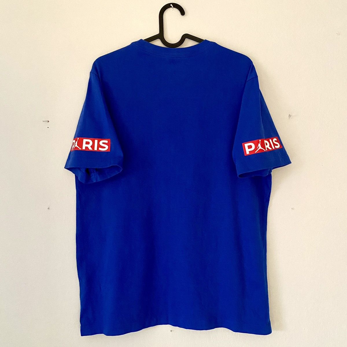 Jordan Brand × Nike PSG Paris Nike Jordan Men SS Blue Logo Tee Shirt Top France Size US M / EU 48-50 / 2 - 6 Thumbnail