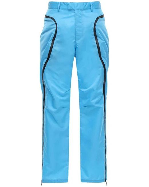 image of Bottega Veneta O1Lv12M0523 Pants In Blue, Men's (Size 34)