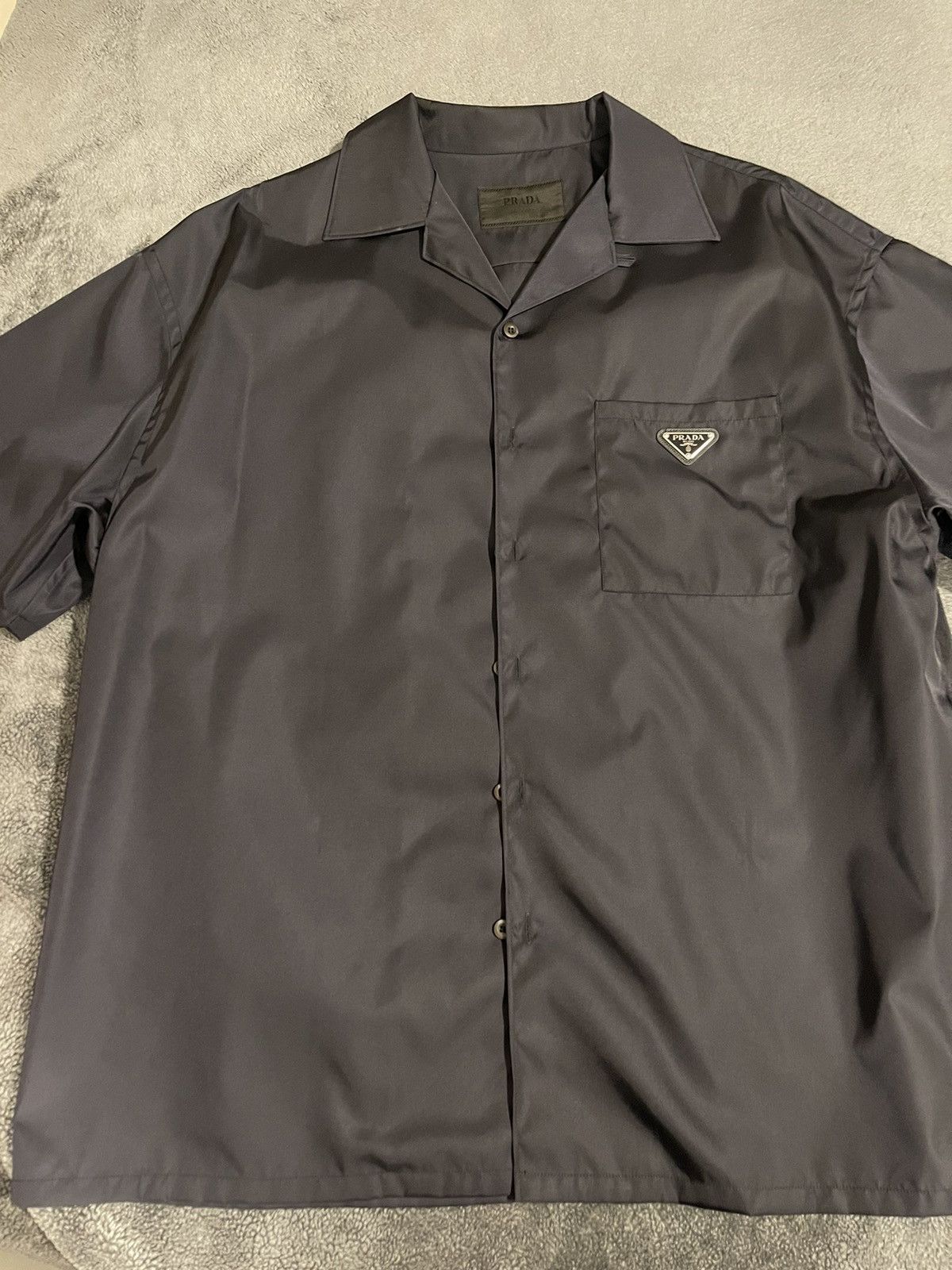 Prada Nylon Shirt | Grailed