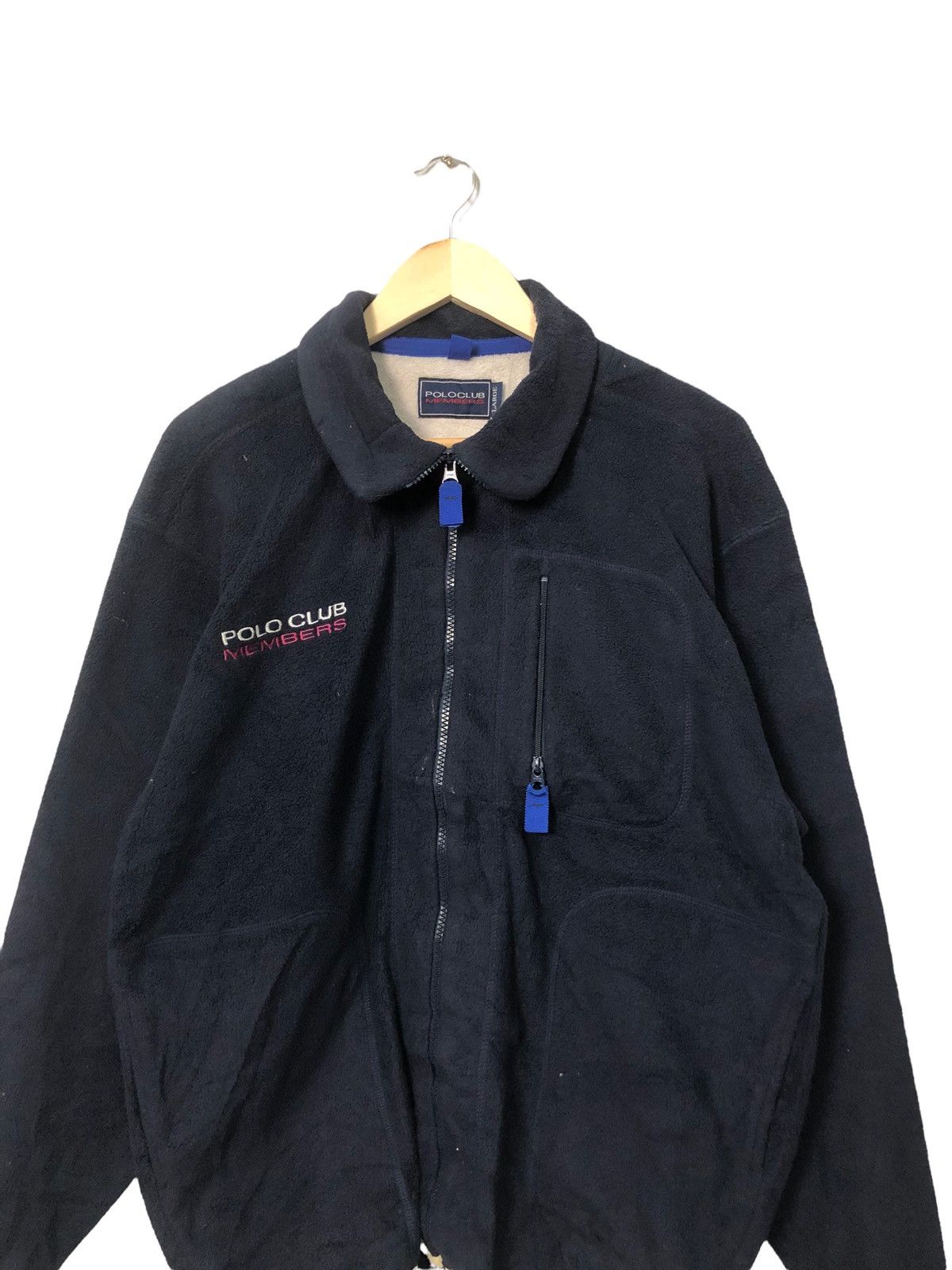 Vintage Polo Club Members Zipper Ups Jacket