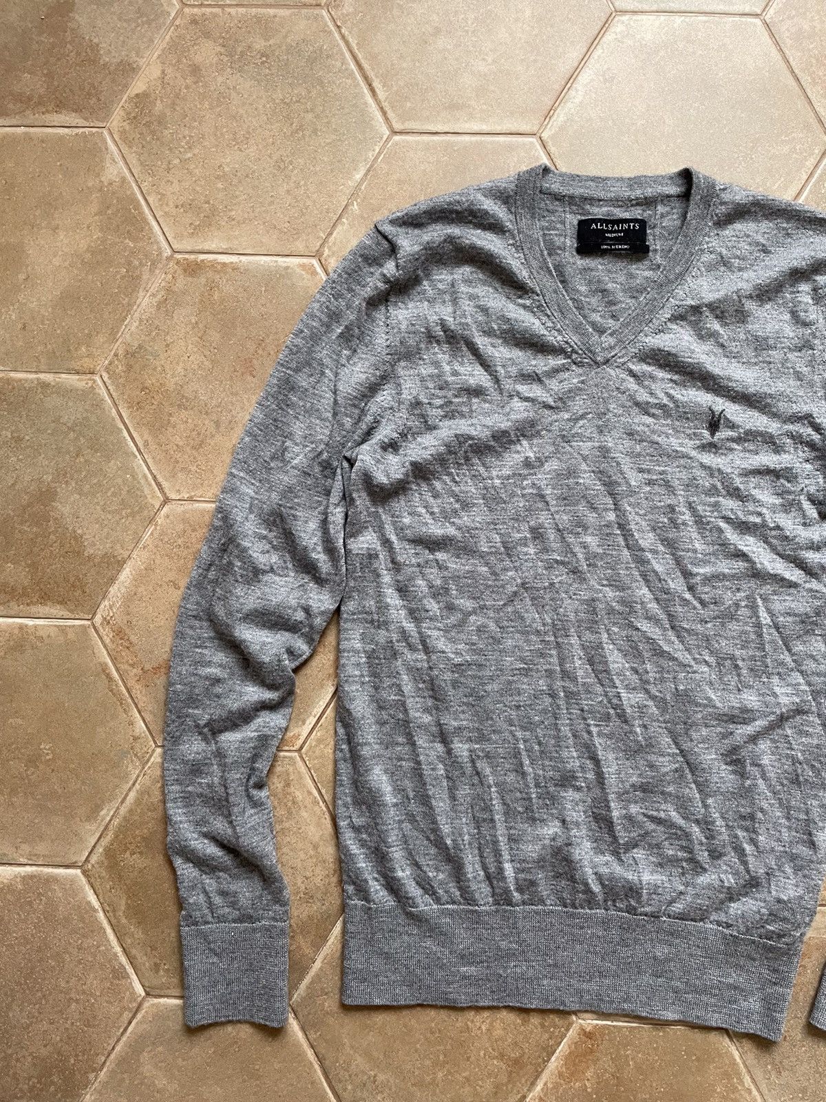 Allsaints ALL SAINTS MERINO WOOL SWEATER Size US M / EU 48-50 / 2 - 4 Thumbnail