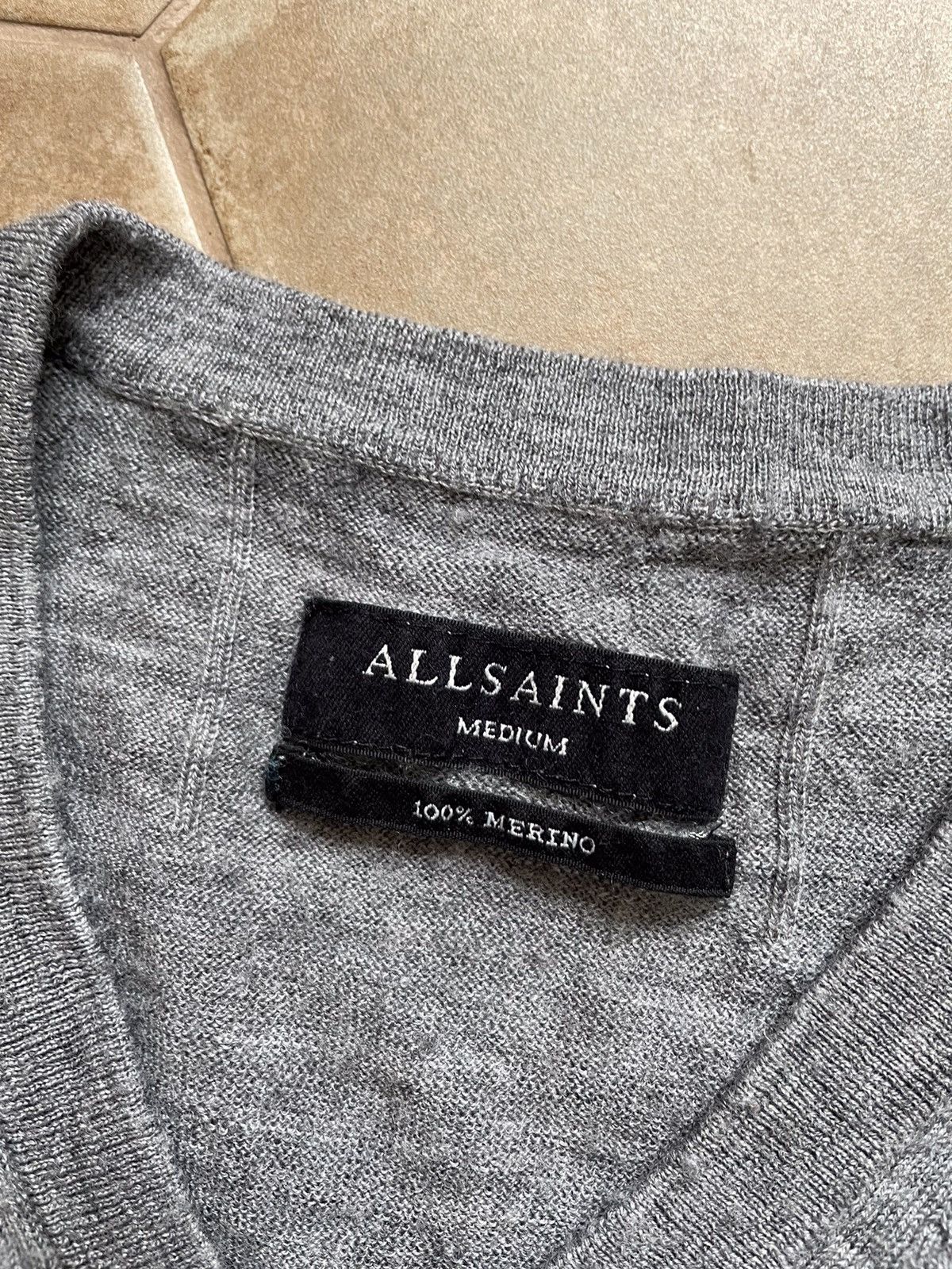 Allsaints ALL SAINTS MERINO WOOL SWEATER Size US M / EU 48-50 / 2 - 6 Thumbnail