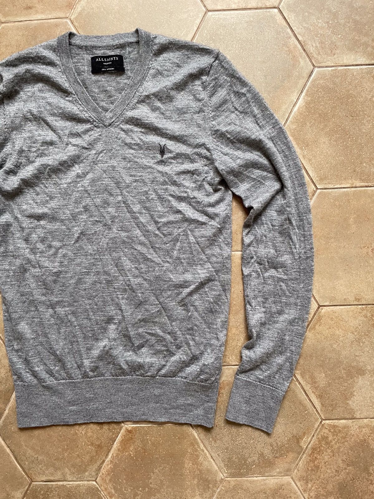 Allsaints ALL SAINTS MERINO WOOL SWEATER Size US M / EU 48-50 / 2 - 1 Thumbnail