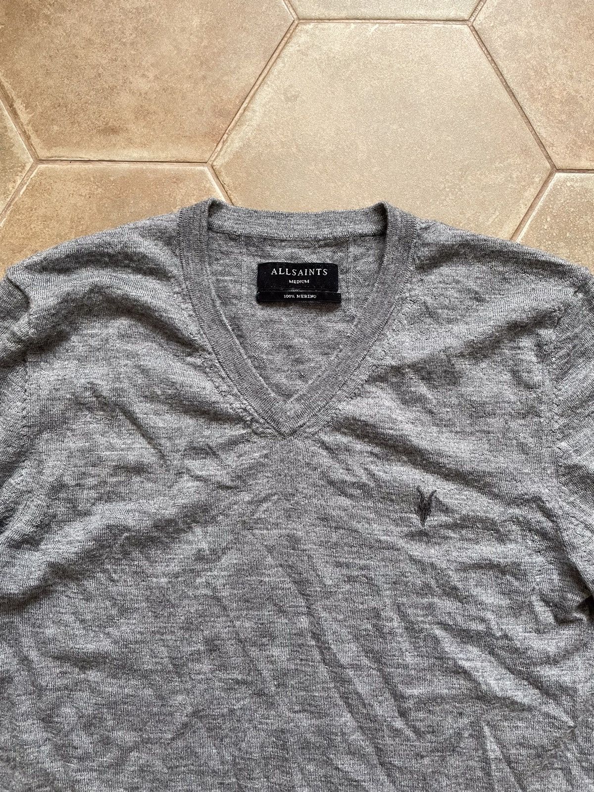 Allsaints ALL SAINTS MERINO WOOL SWEATER Size US M / EU 48-50 / 2 - 3 Thumbnail