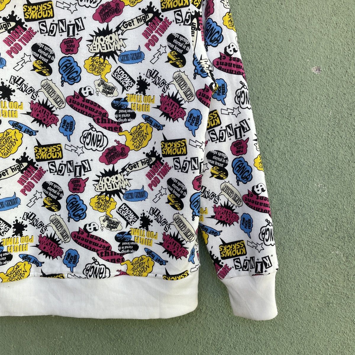 Japanese Brand Vintage DEFECTIBE STRUCT Full Print Zipped Hooded Jacket Size US S / EU 44-46 / 1 - 9 Thumbnail