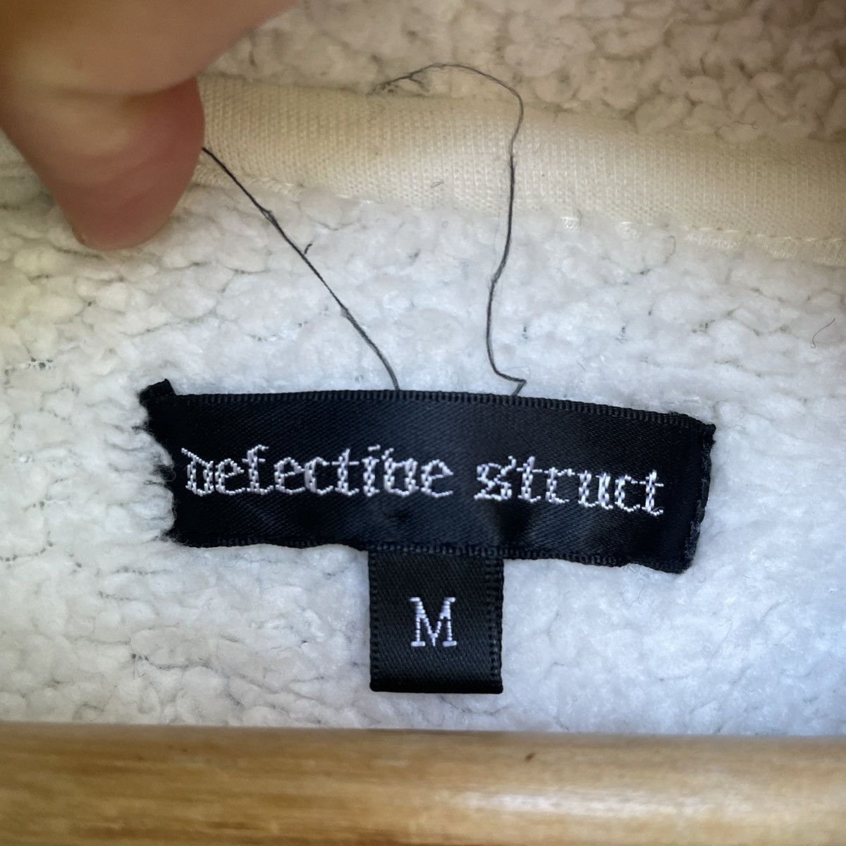 Japanese Brand Vintage DEFECTIBE STRUCT Full Print Zipped Hooded Jacket Size US S / EU 44-46 / 1 - 6 Thumbnail