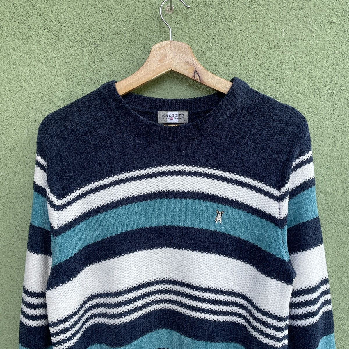 Aran Isles Knitwear Vintage MACBETH Embroidery Logo Crewneck Sweater Knitwear Size US S / EU 44-46 / 1 - 3 Thumbnail