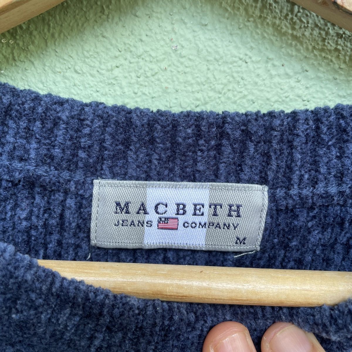Aran Isles Knitwear Vintage MACBETH Embroidery Logo Crewneck Sweater Knitwear Size US S / EU 44-46 / 1 - 6 Thumbnail