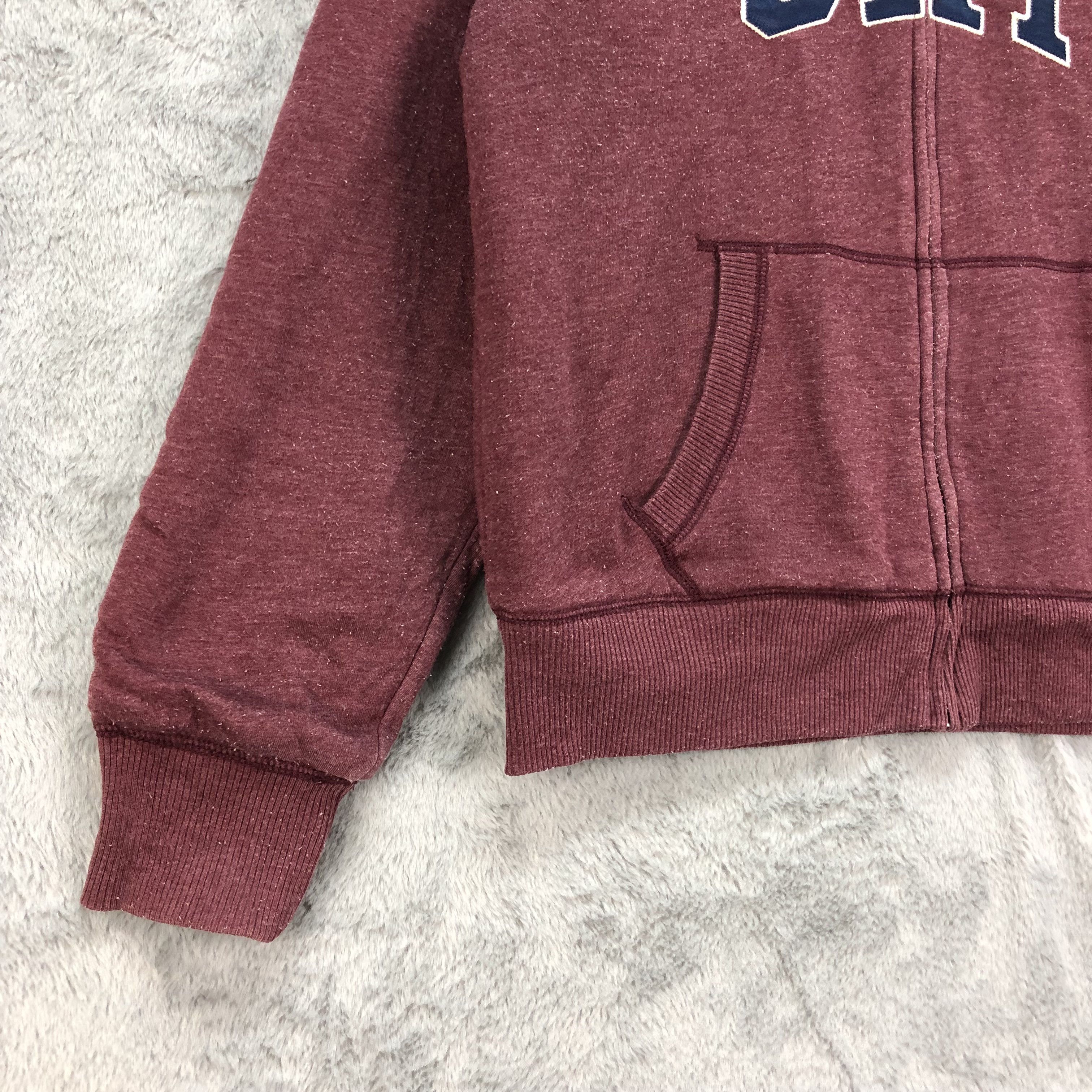 Gap Gap Big Logo Maroon Zipper Hoodies #4589-160 Size US L / EU 52-54 / 3 - 5 Thumbnail