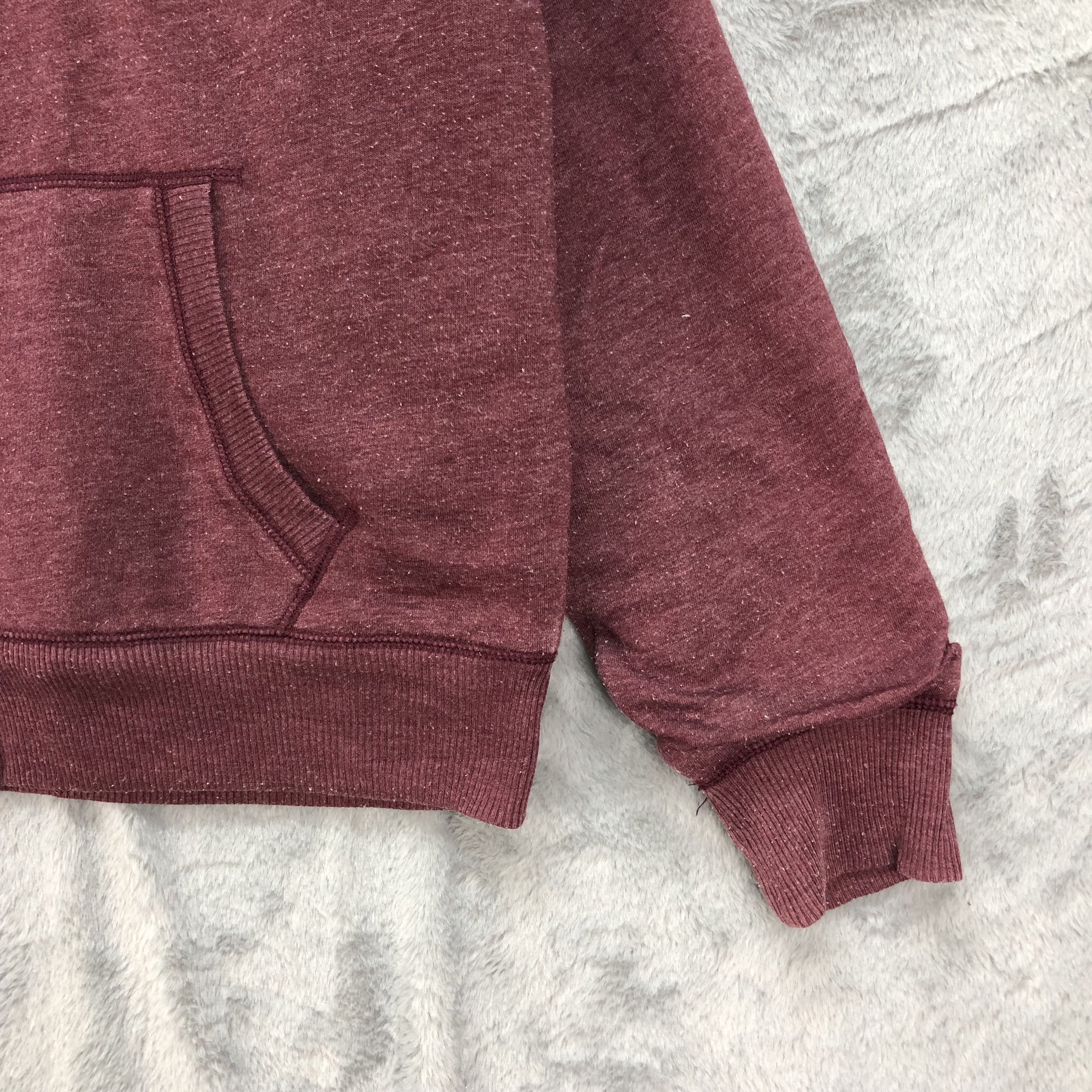 Gap Gap Big Logo Maroon Zipper Hoodies #4589-160 Size US L / EU 52-54 / 3 - 6 Thumbnail