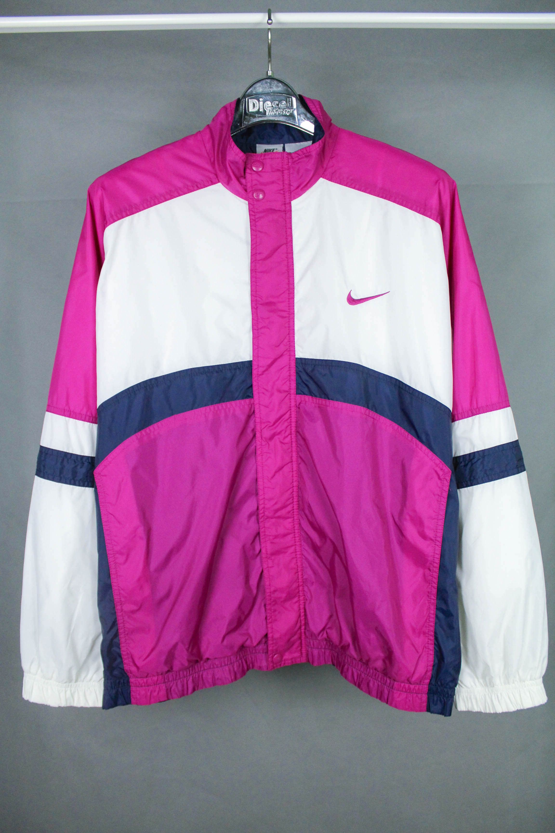 Nike Retro Vintage 90s Big Logo Oversized Windbreaker Jacket