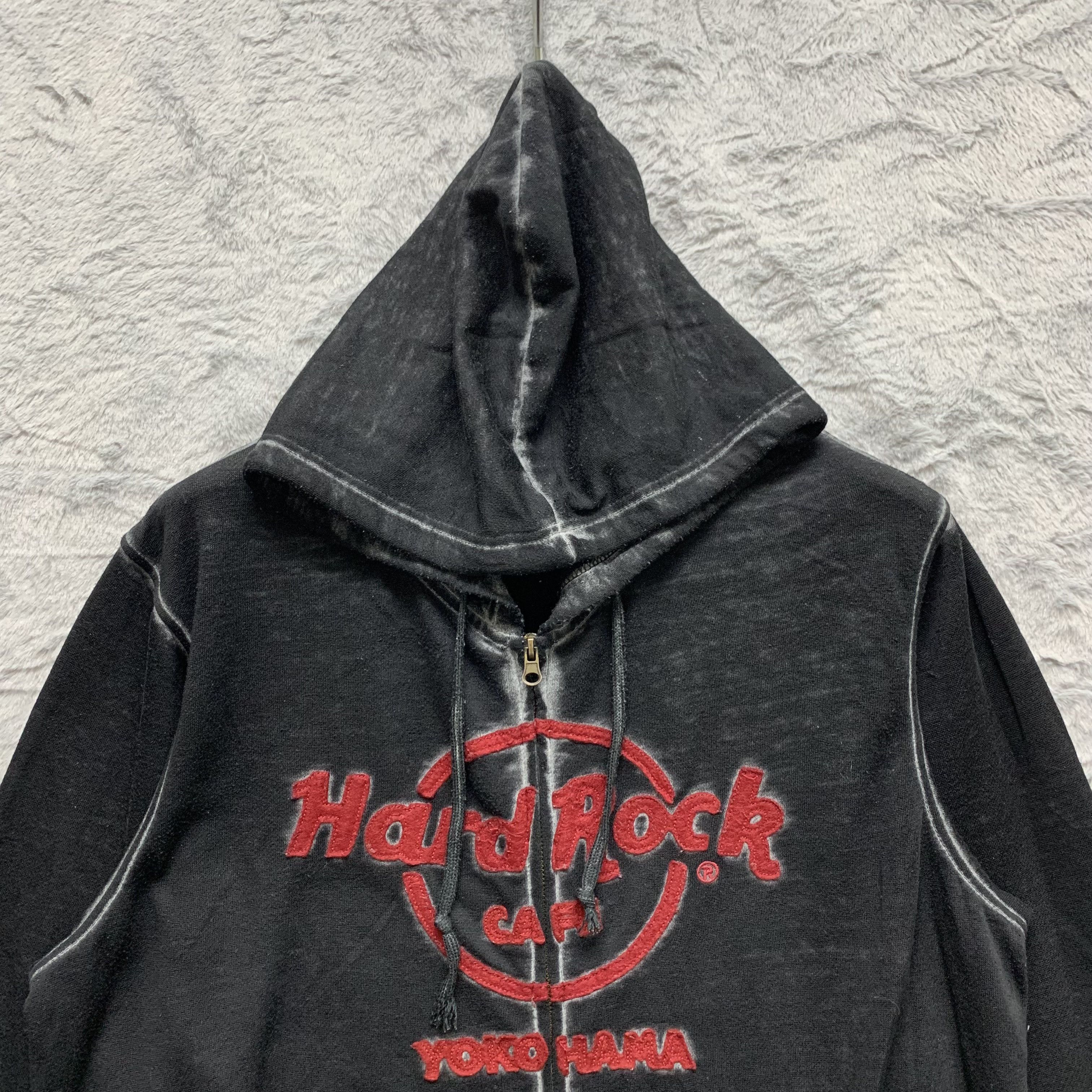 Hard Rock Cafe Hard Rock Cafe Yokohama Zipper Hoodies #4339-150 Size US L / EU 52-54 / 3 - 4 Thumbnail