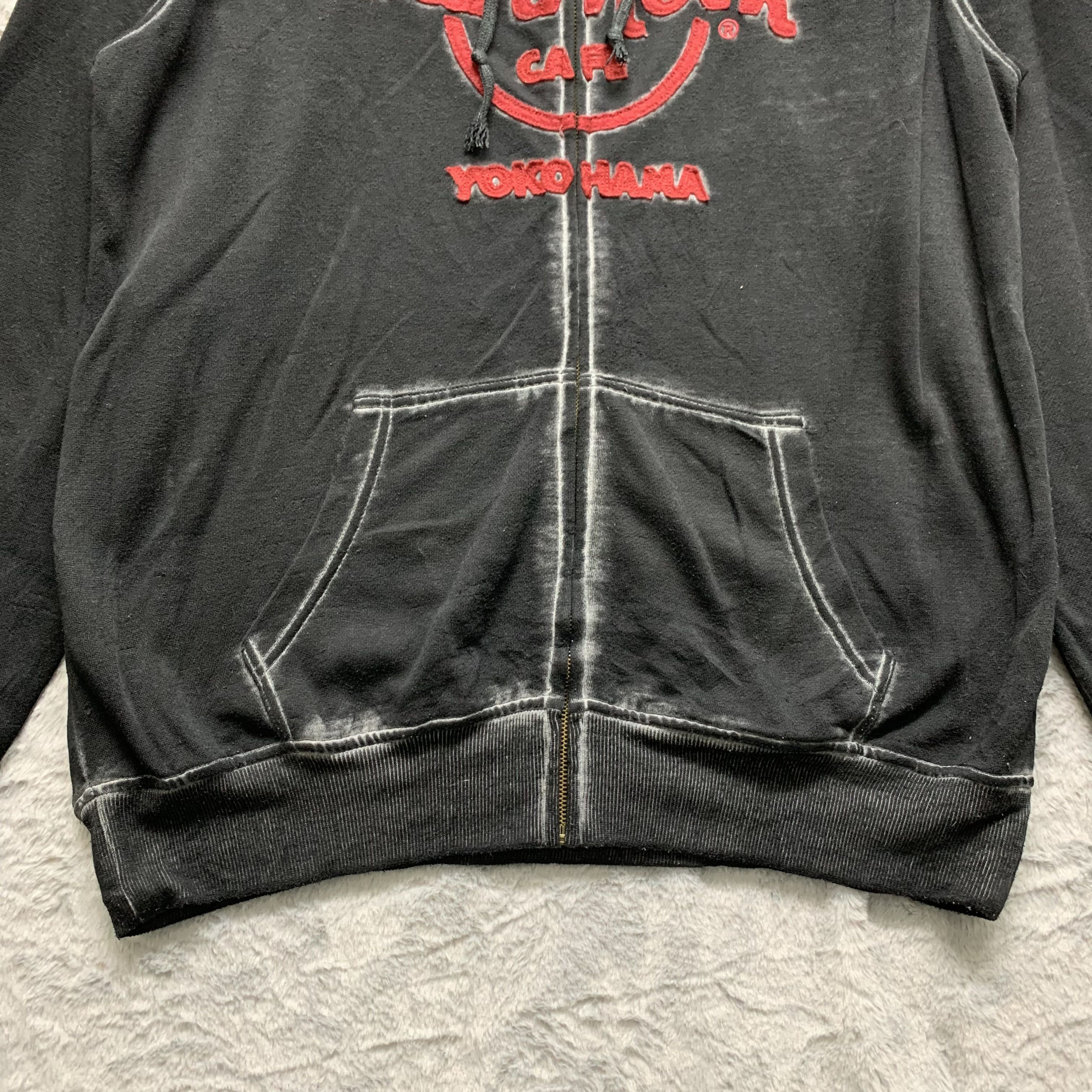 Hard Rock Cafe Hard Rock Cafe Yokohama Zipper Hoodies #4339-150 Size US L / EU 52-54 / 3 - 6 Thumbnail