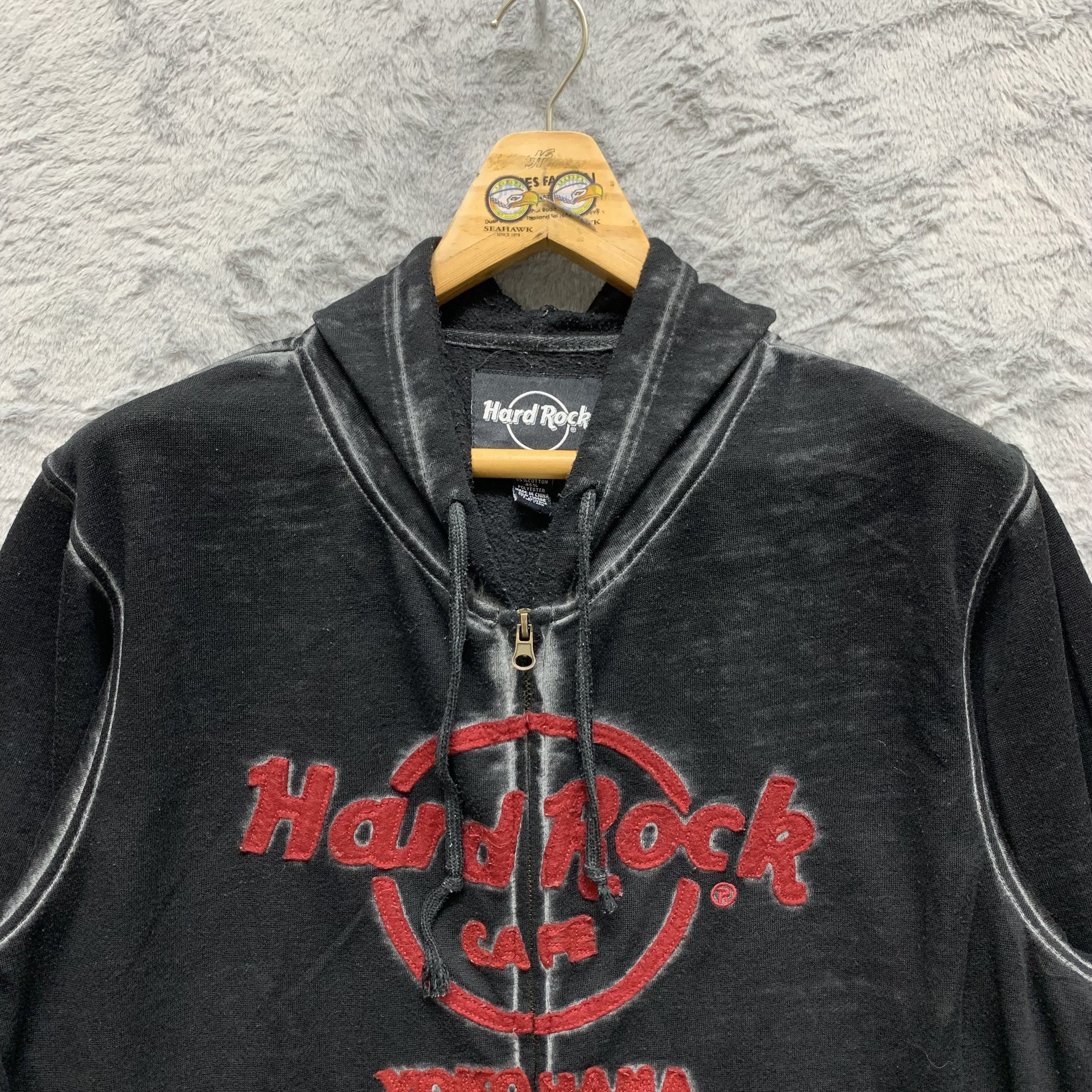 Hard Rock Cafe Hard Rock Cafe Yokohama Zipper Hoodies #4339-150 Size US L / EU 52-54 / 3 - 2 Thumbnail
