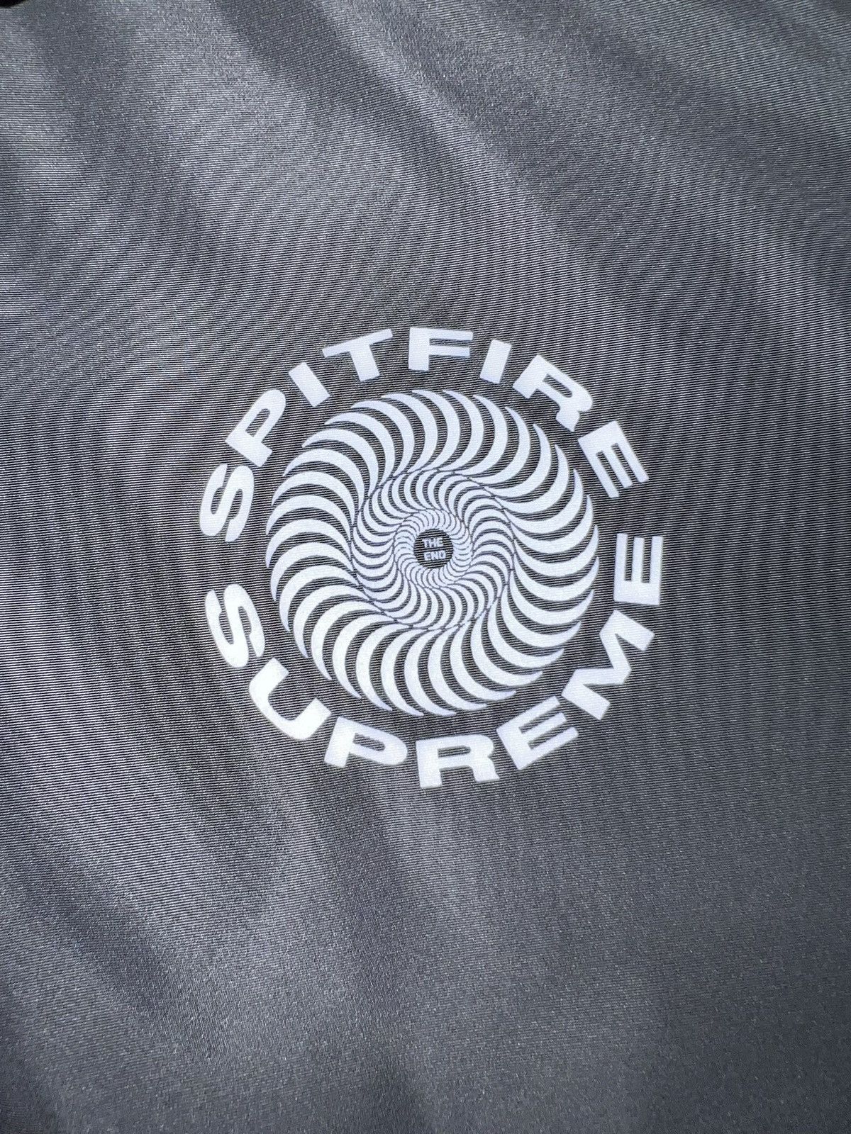 Spitfire × Supreme NEW Supreme x Spitfire Coaches Jacket Black Size Medium Size US M / EU 48-50 / 2 - 2 Thumbnail