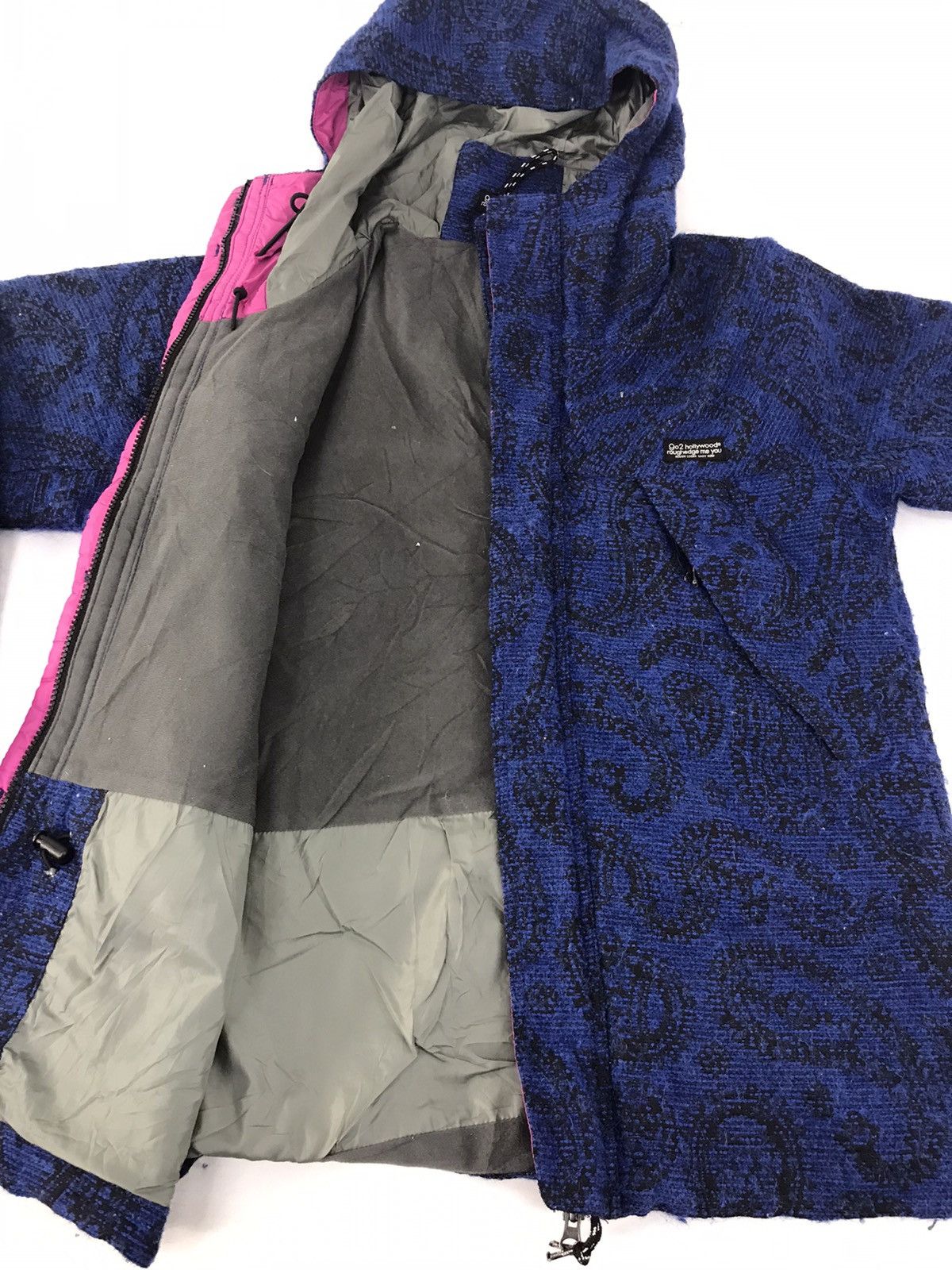 Japanese Brand × Vintage Go to Hollywood Fith Love More O2 Paisley Padded Jacket Size US M / EU 48-50 / 2 - 3 Thumbnail
