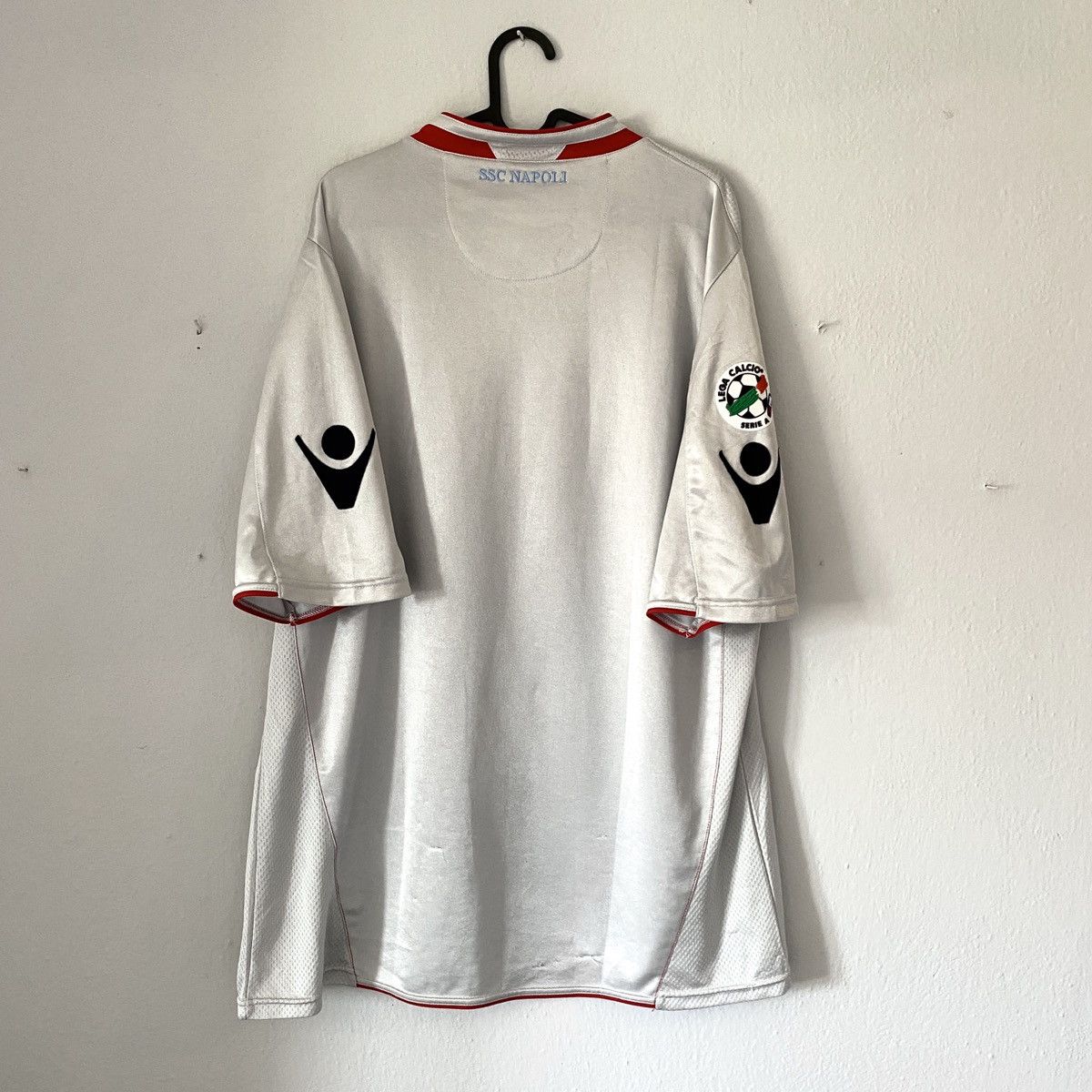 Macron × Vintage 2009 2010 Napoli Macron Vintage Away Kit Soccer Jersey Shirt Size US XL / EU 56 / 4 - 8 Thumbnail