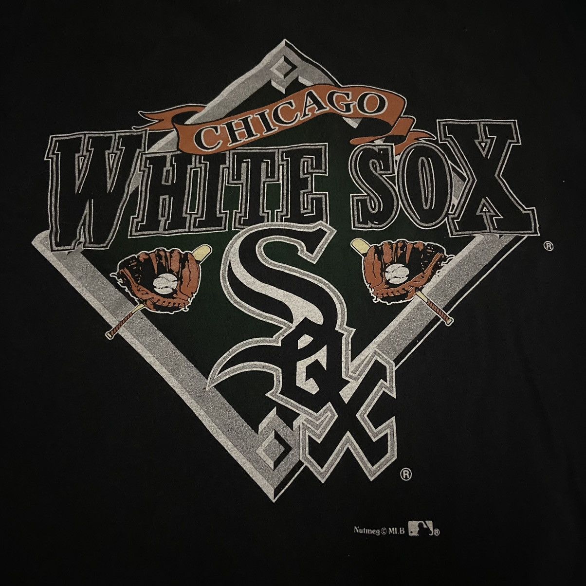 MLB Vintage 90s chicago white sox MLB tshirt Size US L / EU 52-54 / 3 - 2 Thumbnail