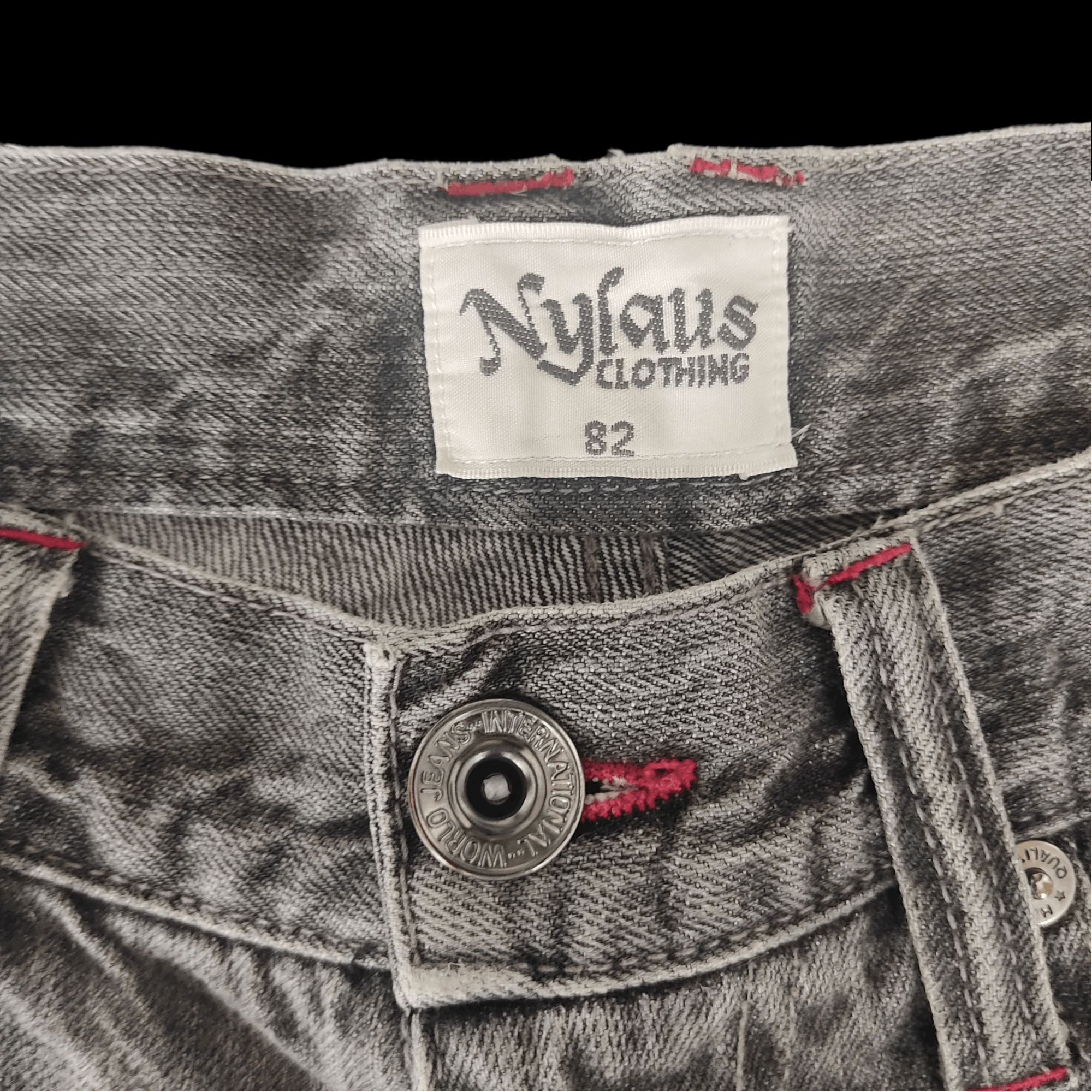 20471120 NEED GONE❗Nylaus Jeans Clothing Distressed Pants Size US 31 - 5 Thumbnail