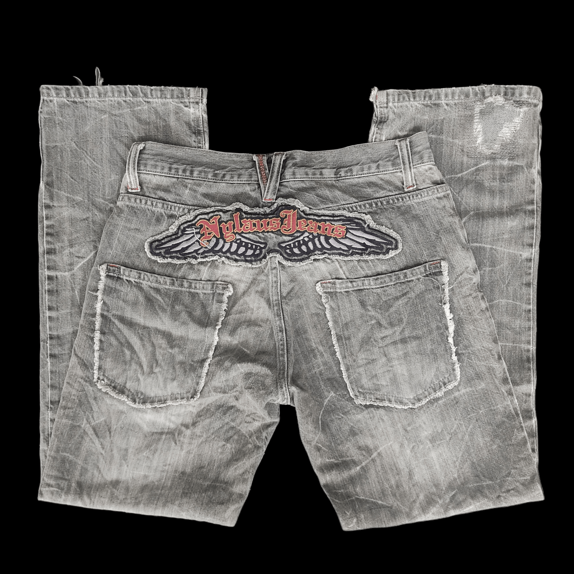 20471120 NEED GONE❗Nylaus Jeans Clothing Distressed Pants Size US 31 - 3 Thumbnail