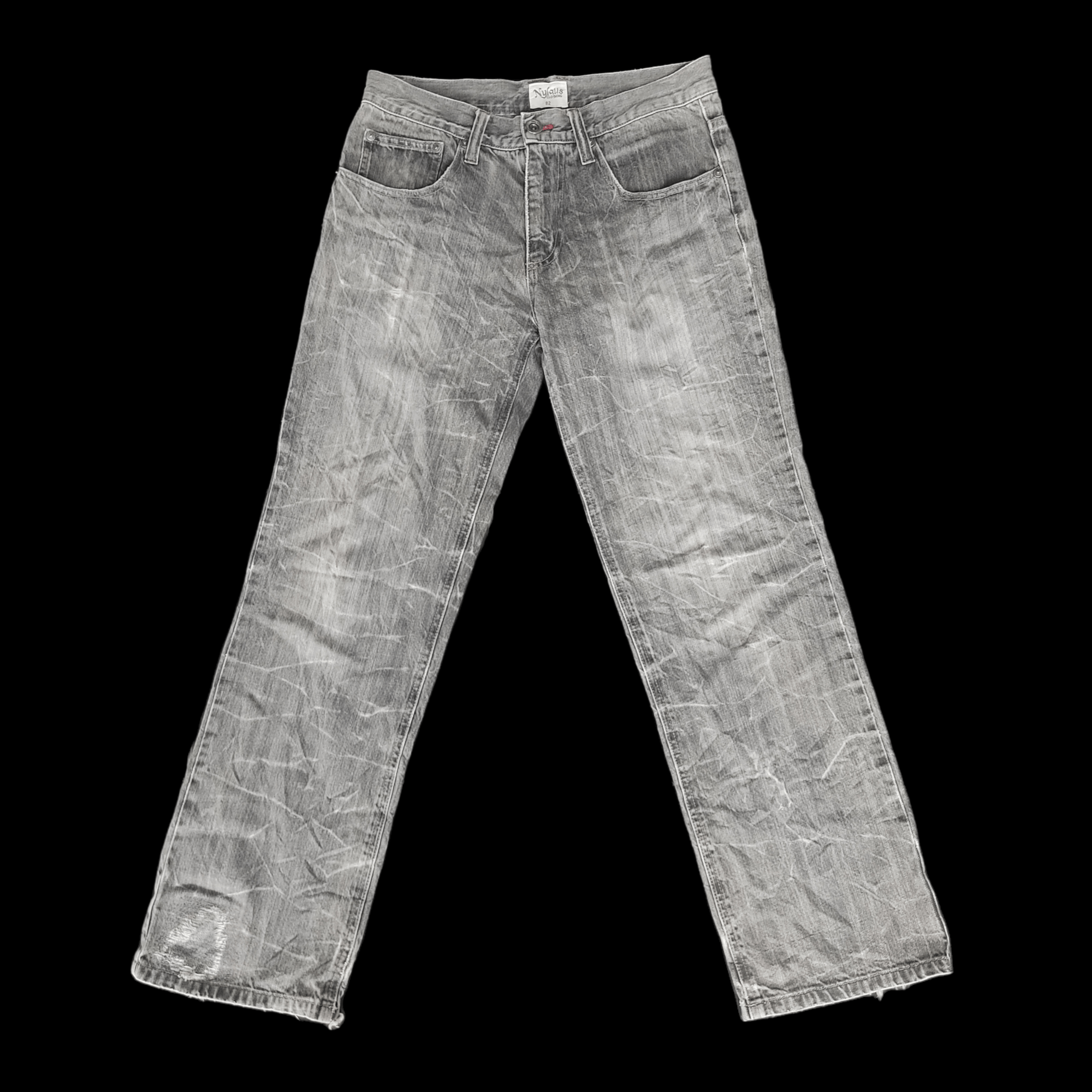 20471120 NEED GONE❗Nylaus Jeans Clothing Distressed Pants Size US 31 - 2 Thumbnail