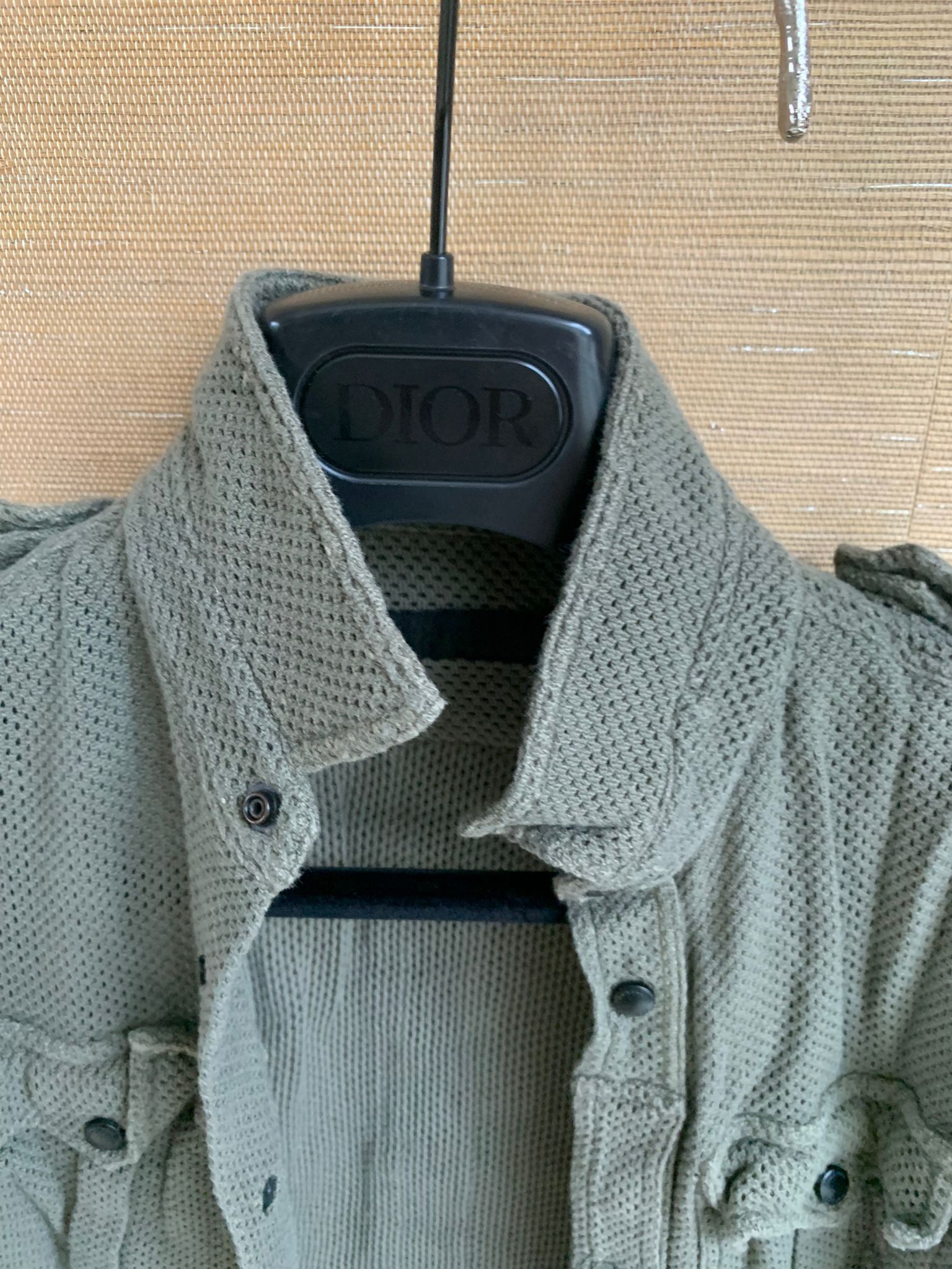 Burberry Prorsum Mesh SS Shirt in Olive Size US S / EU 44-46 / 1 - 6 Thumbnail