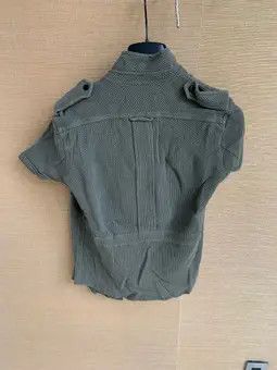 Burberry Prorsum Mesh SS Shirt in Olive Size US S / EU 44-46 / 1 - 10 Thumbnail
