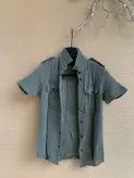 Burberry Prorsum Mesh SS Shirt in Olive Size US S / EU 44-46 / 1 - 9 Thumbnail