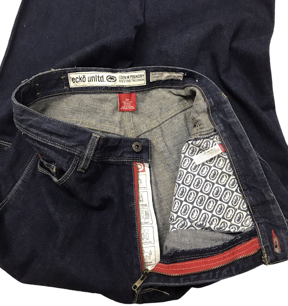 Ecko Unltd. × Vintage Vintage Ecko Unltd Carpenter Jeans Size US 33 - 6 Thumbnail