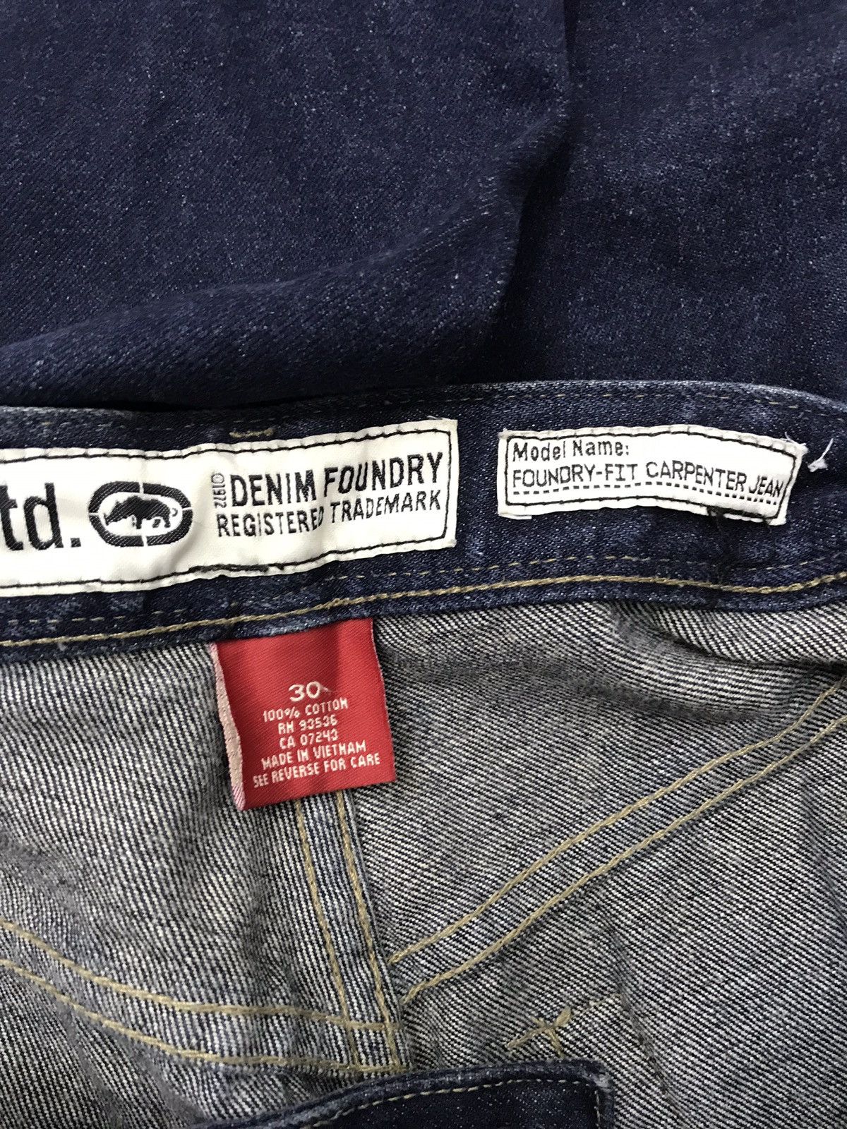 Ecko Unltd. × Vintage Vintage Ecko Unltd Carpenter Jeans Size US 33 - 7 Thumbnail