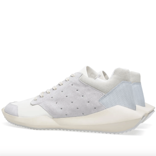Adidas Rick Owens Adidas Tech Runner Grey/White Size US 5.5 Men Size US 5.5 / EU 38 - 2 Thumbnail