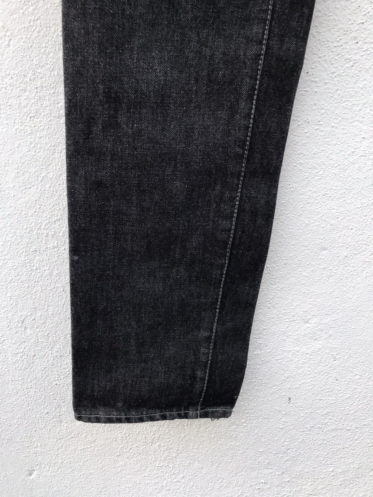 Japanese Brand BURRO Zipper Bikers Denim Jeans Size US 31 - 5 Thumbnail
