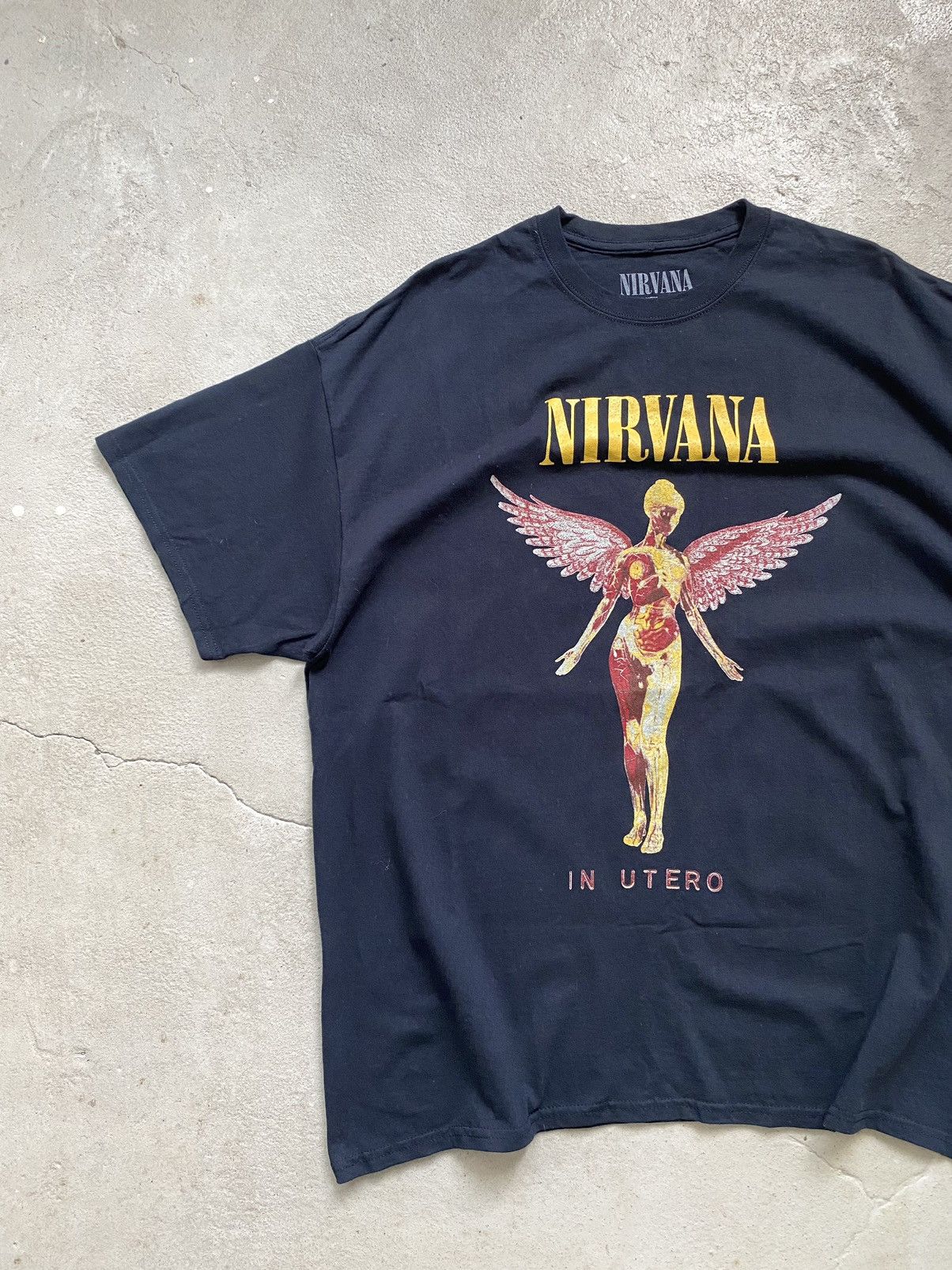 Nirvana Vintage Style Nirvana In Utero Album Promo T Shirt Size US L / EU 52-54 / 3 - 2 Thumbnail