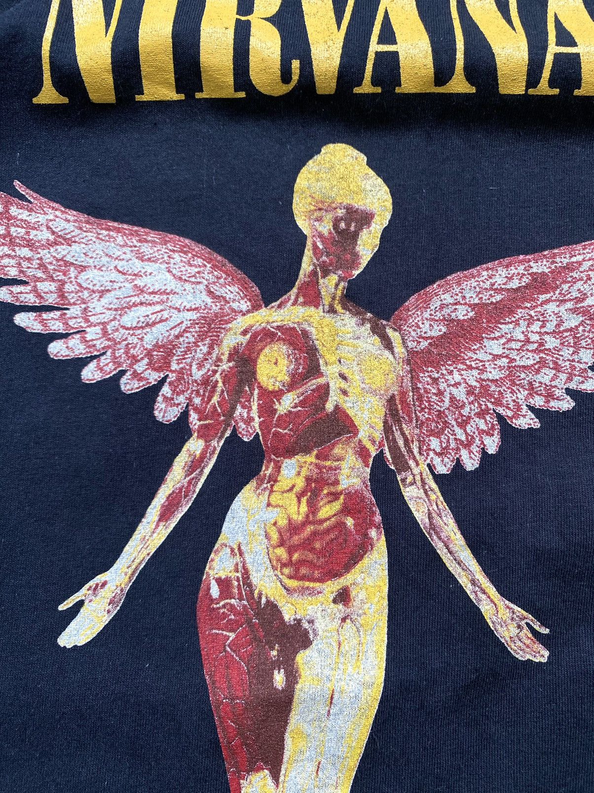 Nirvana Vintage Style Nirvana In Utero Album Promo T Shirt Size US L / EU 52-54 / 3 - 6 Thumbnail