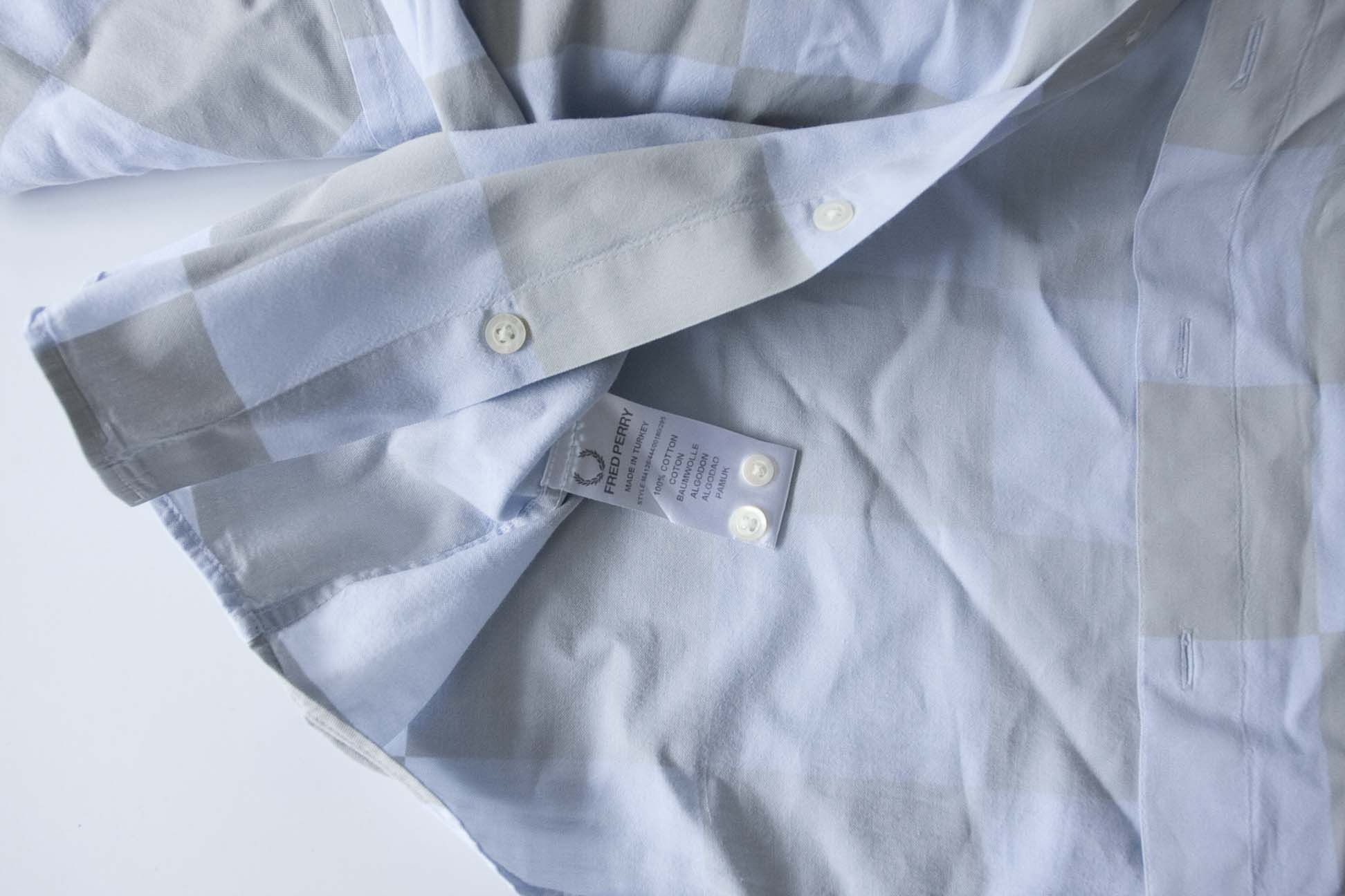 Fred Perry * Fred Perry Shirt Plaid Size 40 Size 40R - 3 Thumbnail