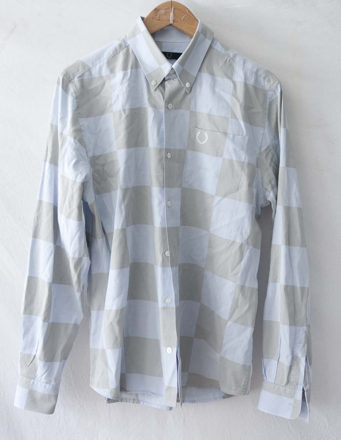 Fred Perry * Fred Perry Shirt Plaid Size 40 Size 40R - 1 Thumbnail
