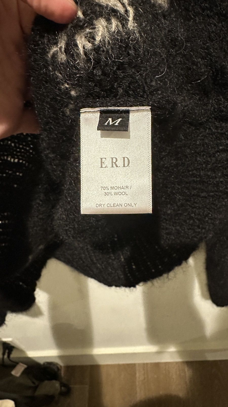 Enfants Riches Deprimes ERD Mohair Wool TV Logo Knit Sweater Size US M / EU 48-50 / 2 - 6 Thumbnail