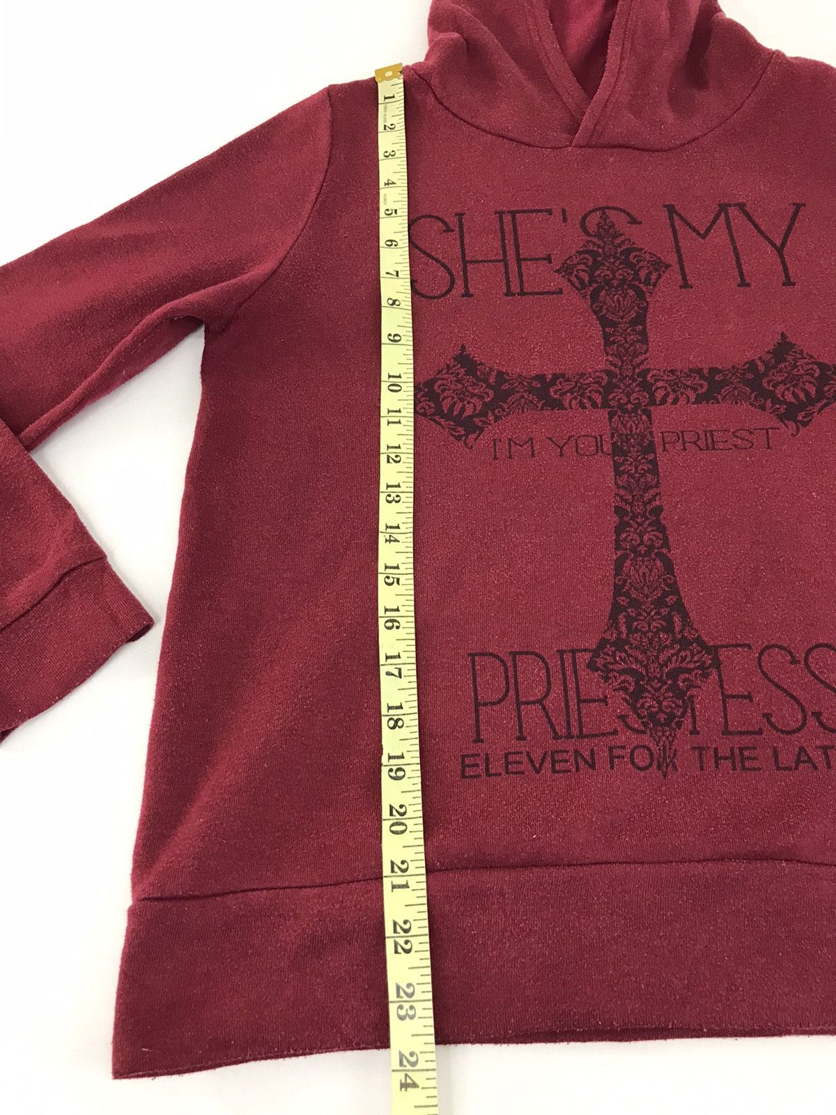 Japanese Brand × Vintage Vintage Sky Bomber She Im Your Preist Fleece Cross Logo Size US M / EU 48-50 / 2 - 8 Thumbnail