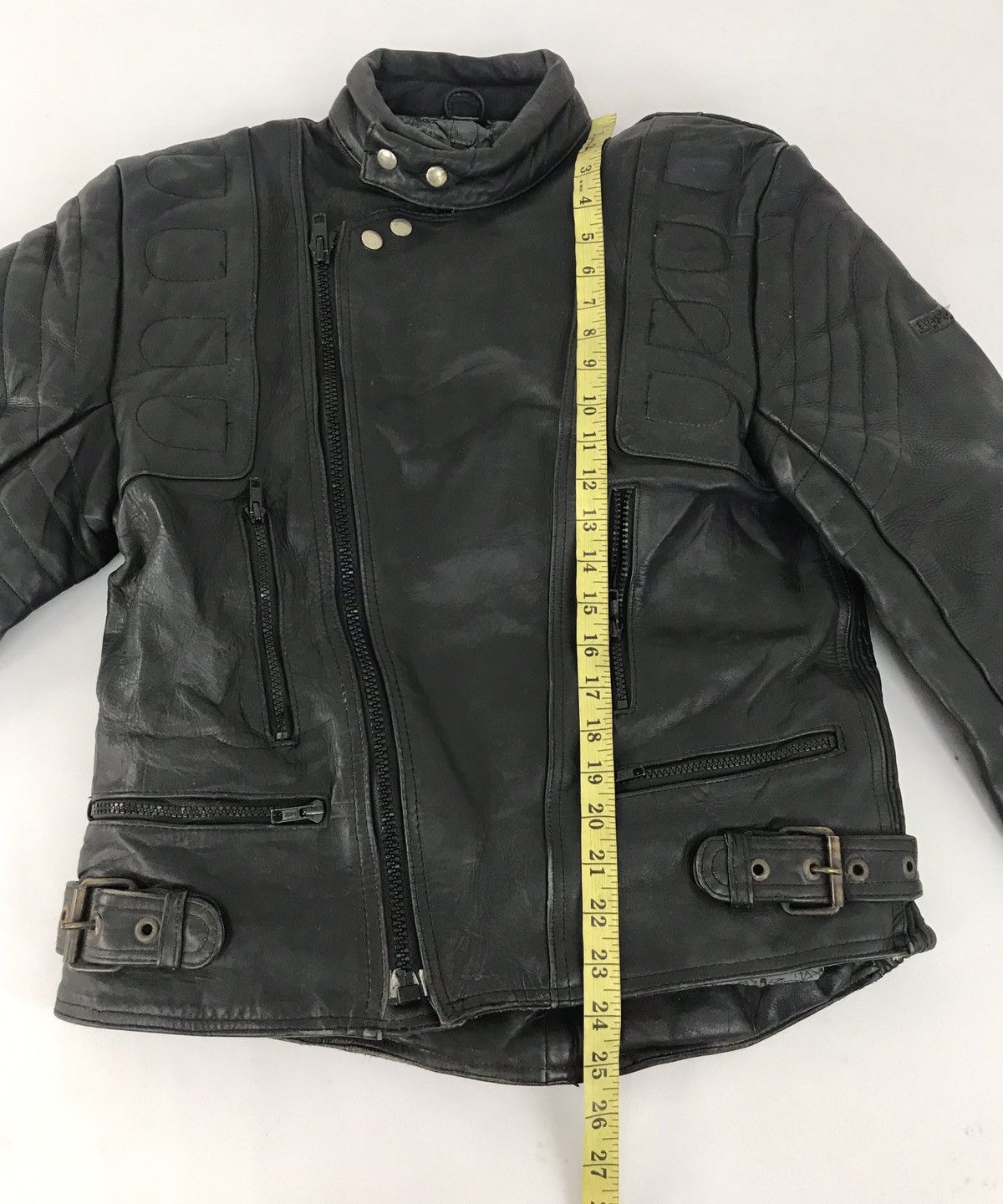 Vintage Kayatsu Brand Biker Punk Genuine Leather Jacket Size US S / EU 44-46 / 1 - 10 Thumbnail