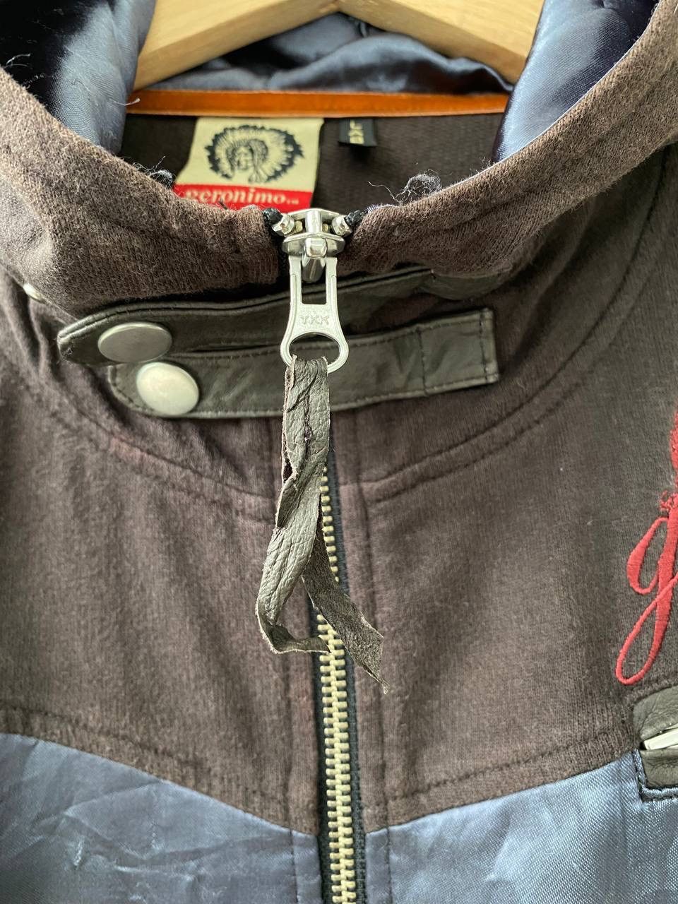 Japanese Brand Geronimo Apache Embroidered Brown Travis Scott Sweater Size US M / EU 48-50 / 2 - 9 Thumbnail