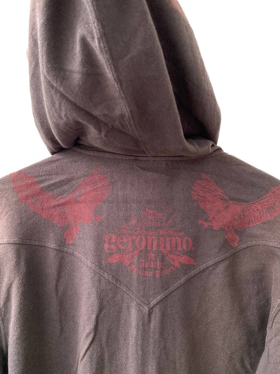 Japanese Brand Geronimo Apache Embroidered Brown Travis Scott Sweater Size US M / EU 48-50 / 2 - 5 Thumbnail