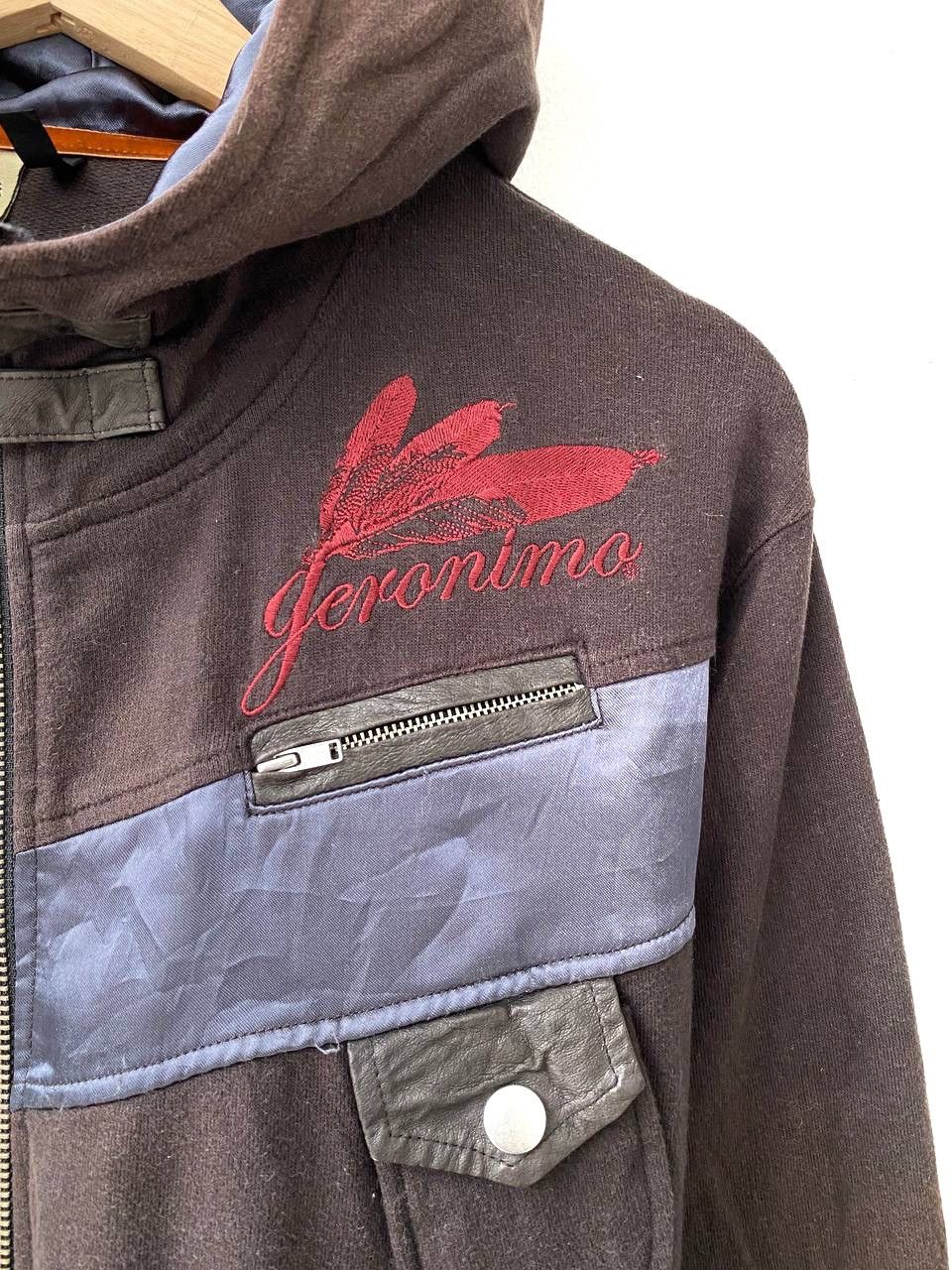 Japanese Brand Geronimo Apache Embroidered Brown Travis Scott Sweater Size US M / EU 48-50 / 2 - 3 Thumbnail