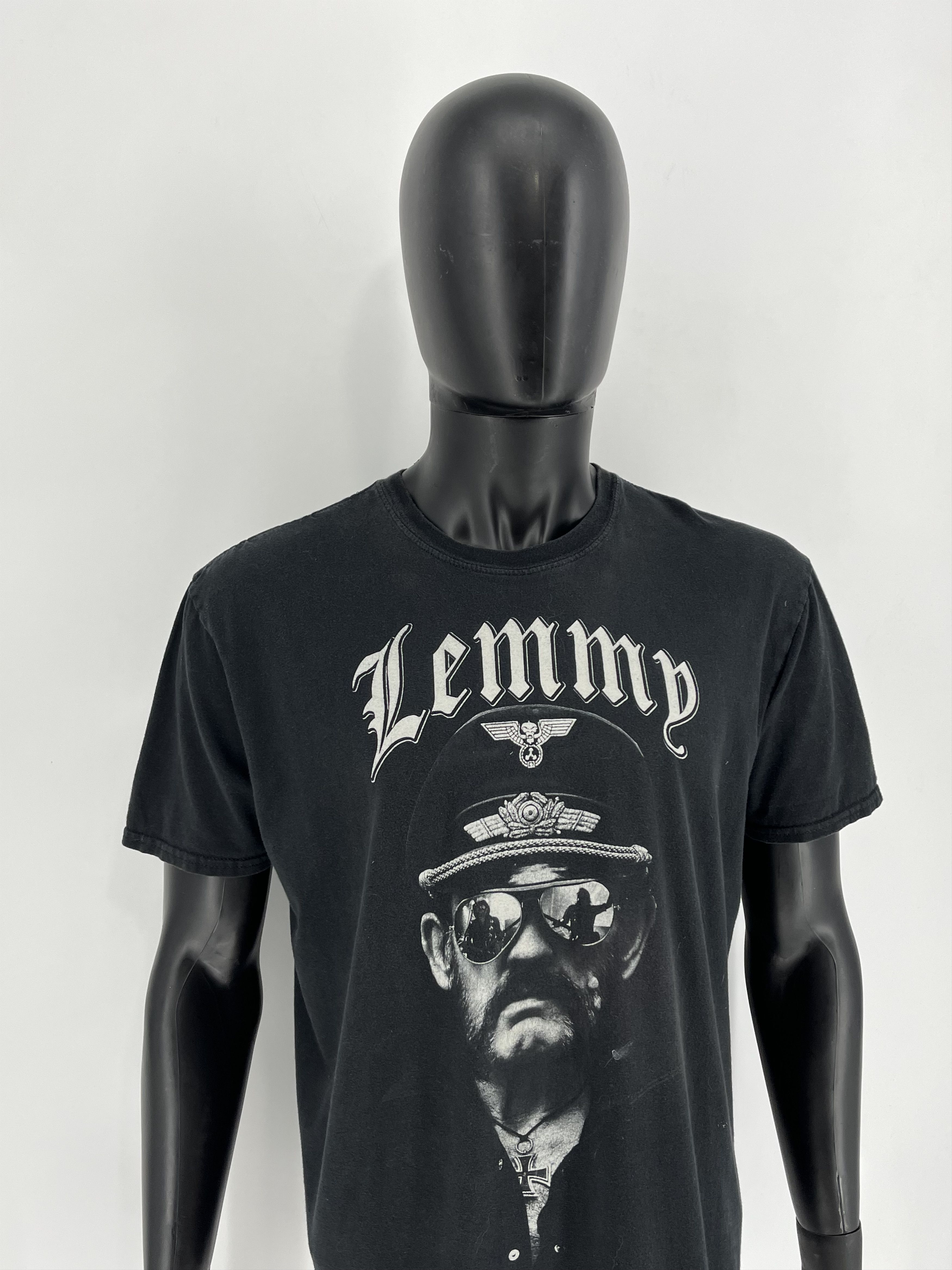 Band Tees × Vintage Vintage Y2k Lemmy Motörhead zip T-Shirt streetwear size M Size US XL / EU 56 / 4 - 3 Thumbnail