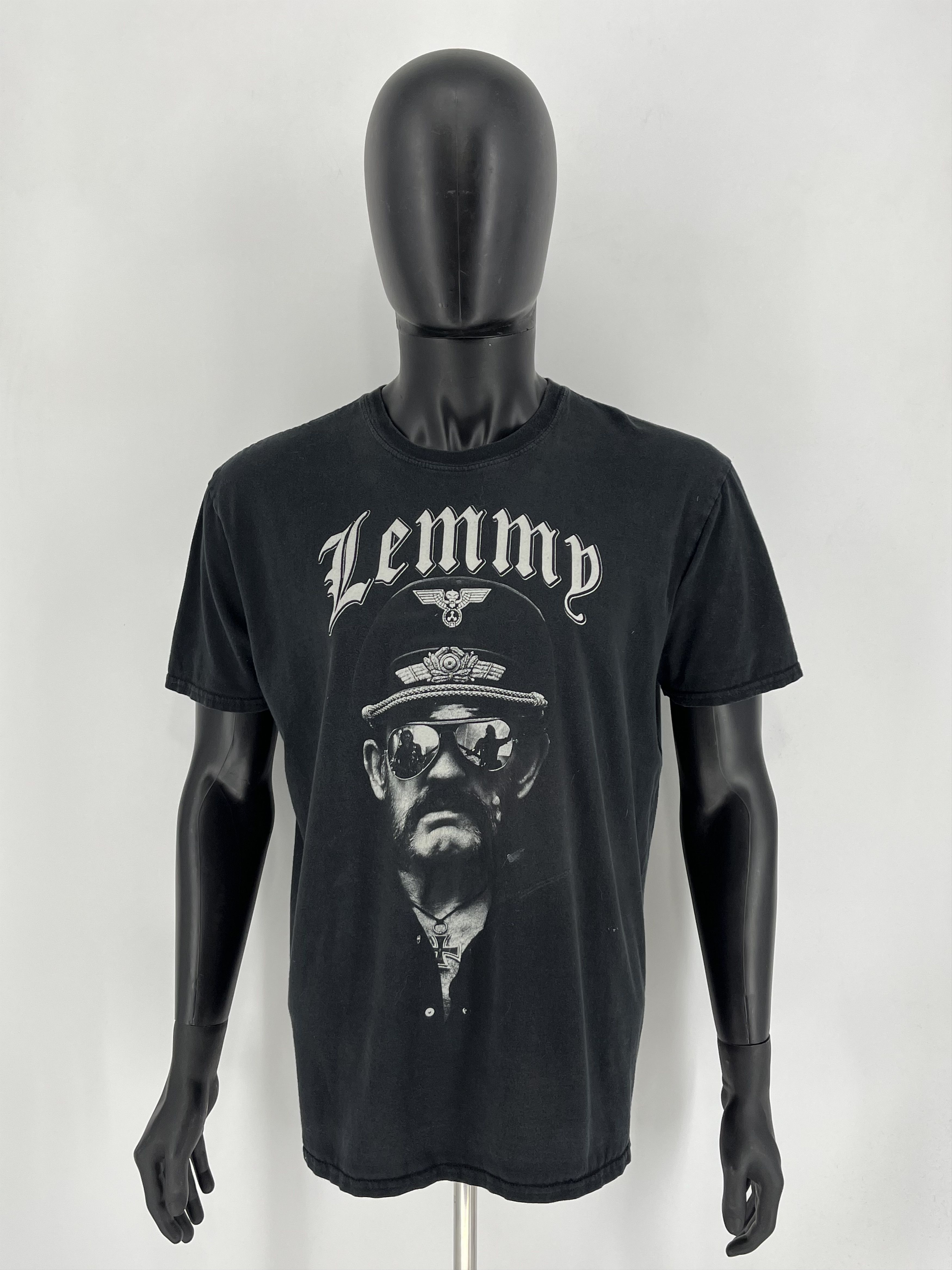 Band Tees × Vintage Vintage Y2k Lemmy Motörhead zip T-Shirt streetwear size M Size US XL / EU 56 / 4 - 2 Thumbnail