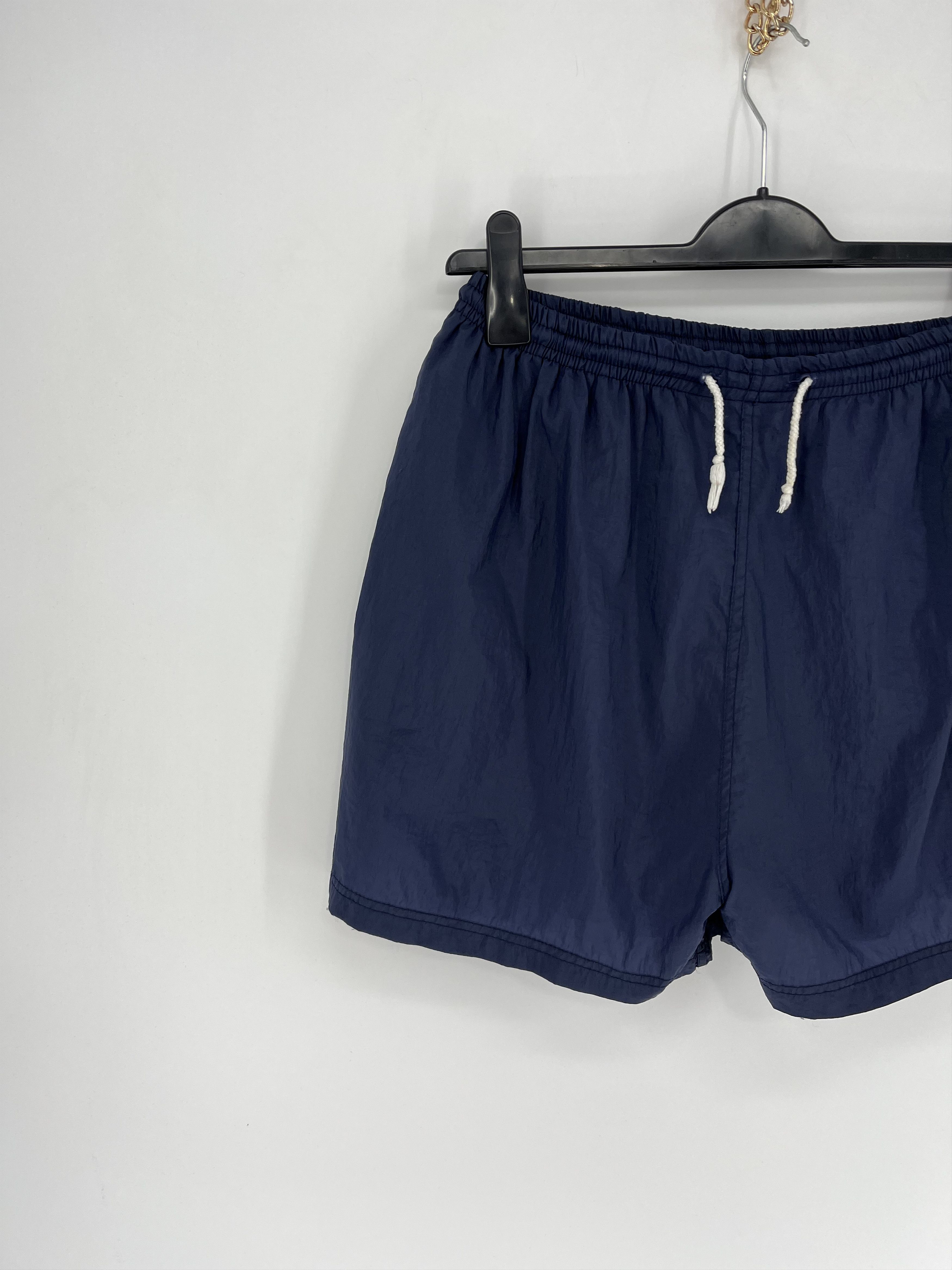 Nike × Vintage 90s Vintage Nike Swoosh Logo Shorts Travis Style Size US 34 / EU 50 - 5 Thumbnail