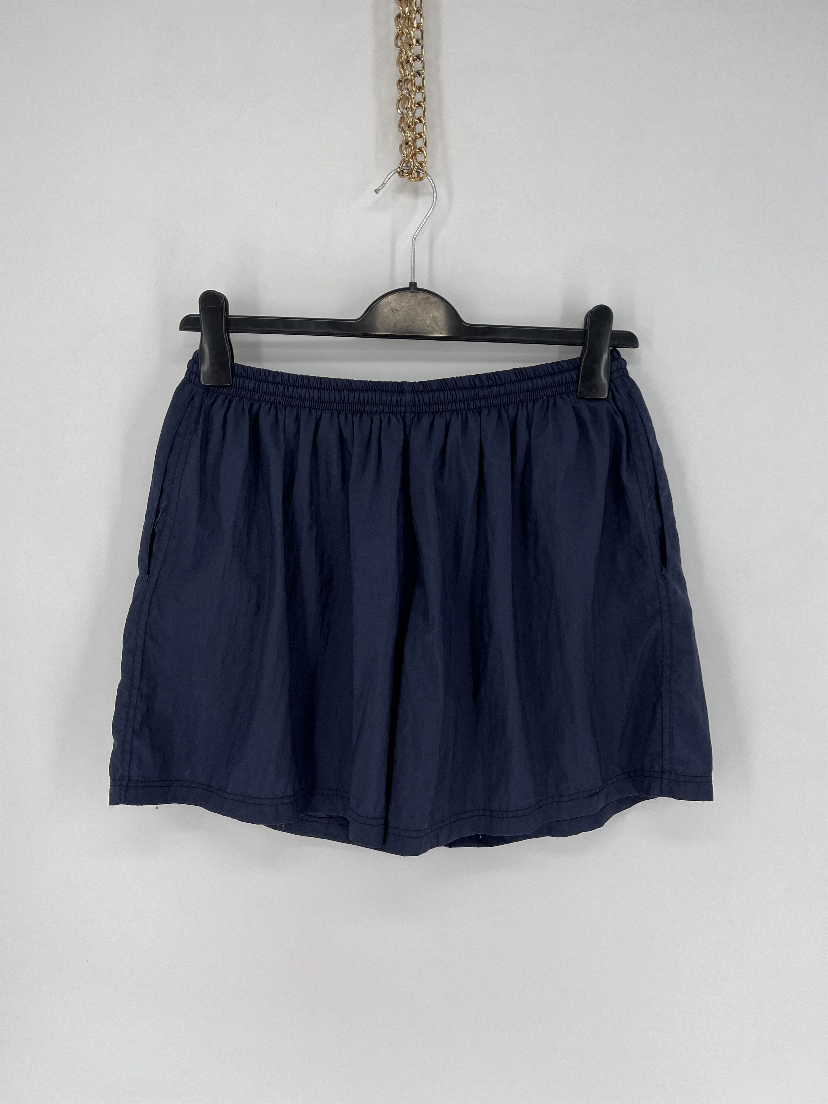 Nike × Vintage 90s Vintage Nike Swoosh Logo Shorts Travis Style Size US 34 / EU 50 - 9 Thumbnail
