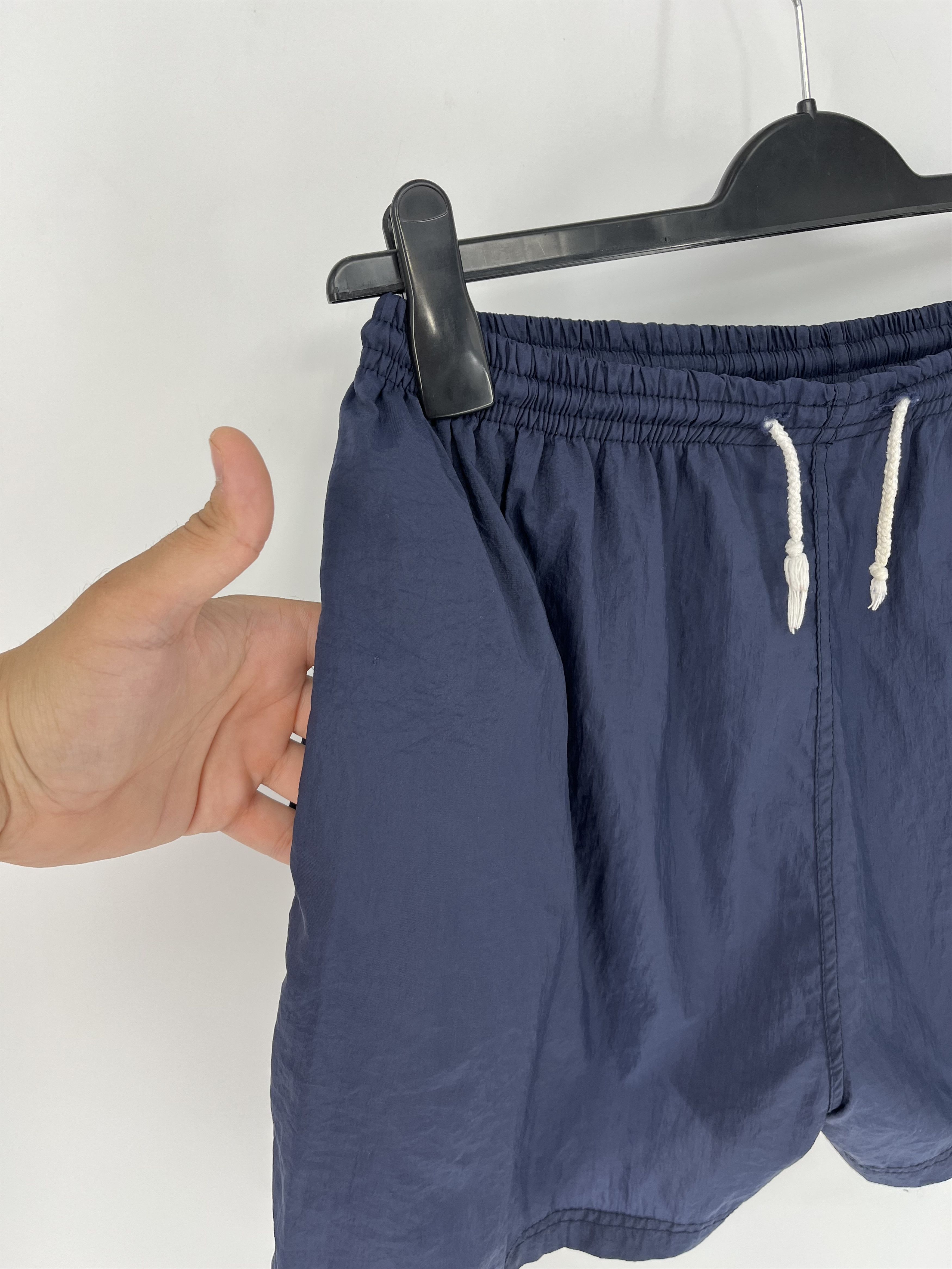 Nike × Vintage 90s Vintage Nike Swoosh Logo Shorts Travis Style Size US 34 / EU 50 - 7 Thumbnail